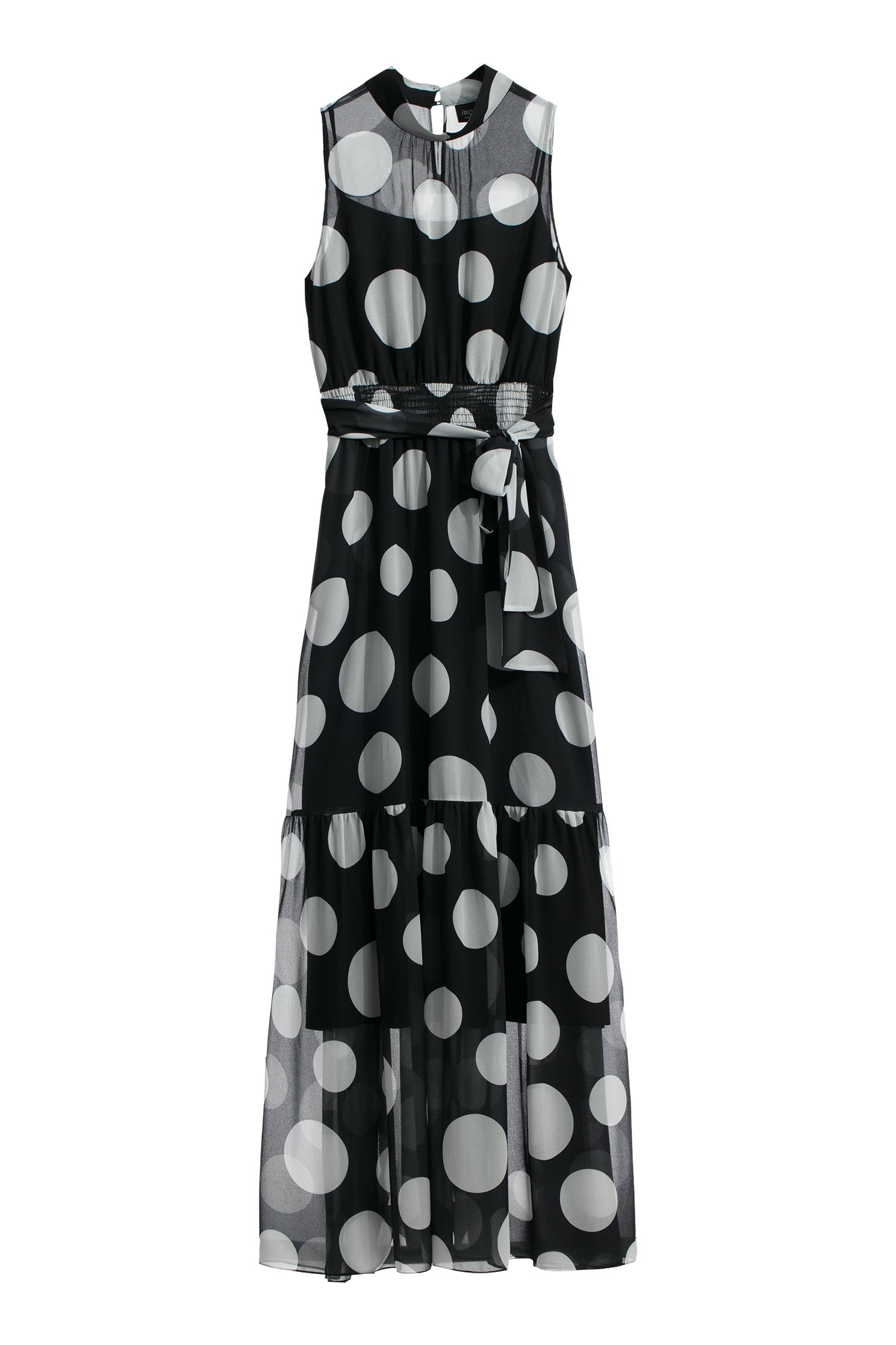 angelina jolie black lace dress Black and White Polka Dot Bubble Skirt Mini Dress