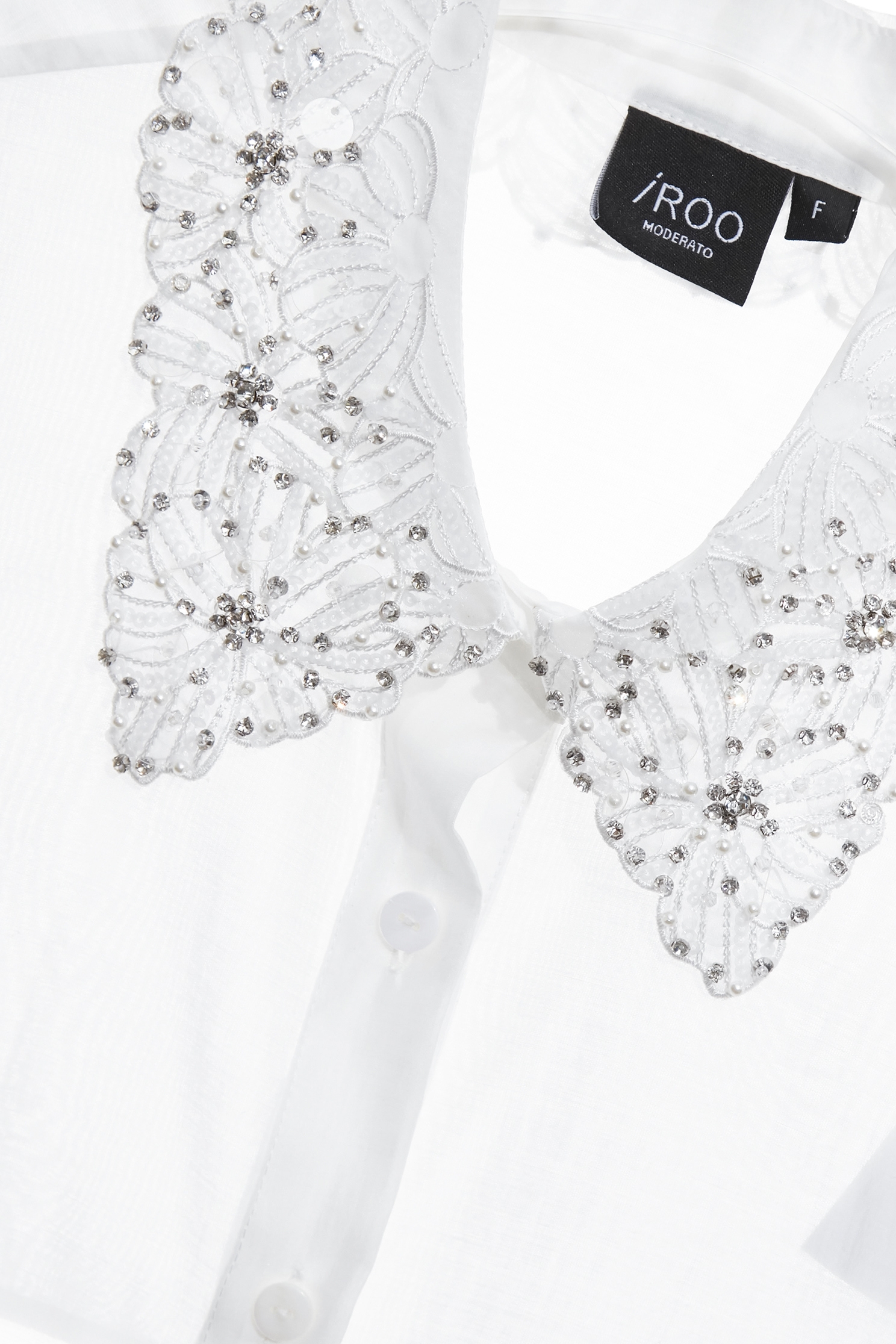 Beaded Embroidery Detail Collar AccessoryBeaded Embroidery Detail Collar Accessory,bestselling,Embroidered,Trends,pearl,Season (AW) Look,Lace