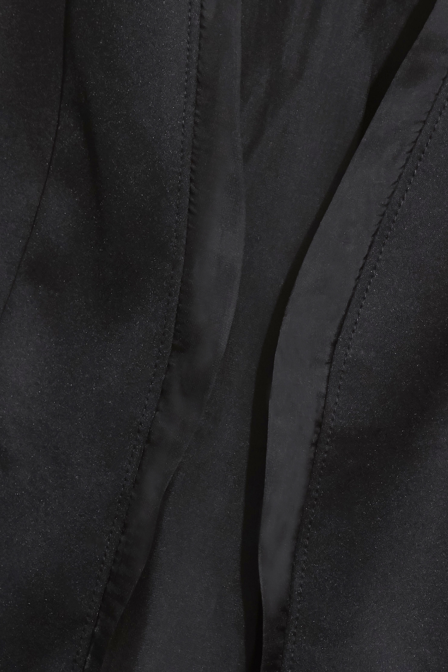 Organza Linning V-neck BlazerOrganza Linning V-neck Blazer,Jackets,Outerwear,Season (SS) Look,Black outerwear