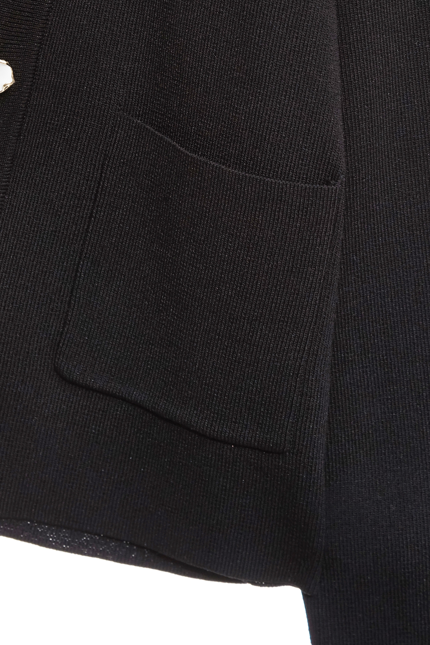 Floral Detail Knit CardiganFloral Detail Knit Cardigan,Jackets,Outerwear,Season (SS) Look,Knitted,Knitted coats,Black outerwear