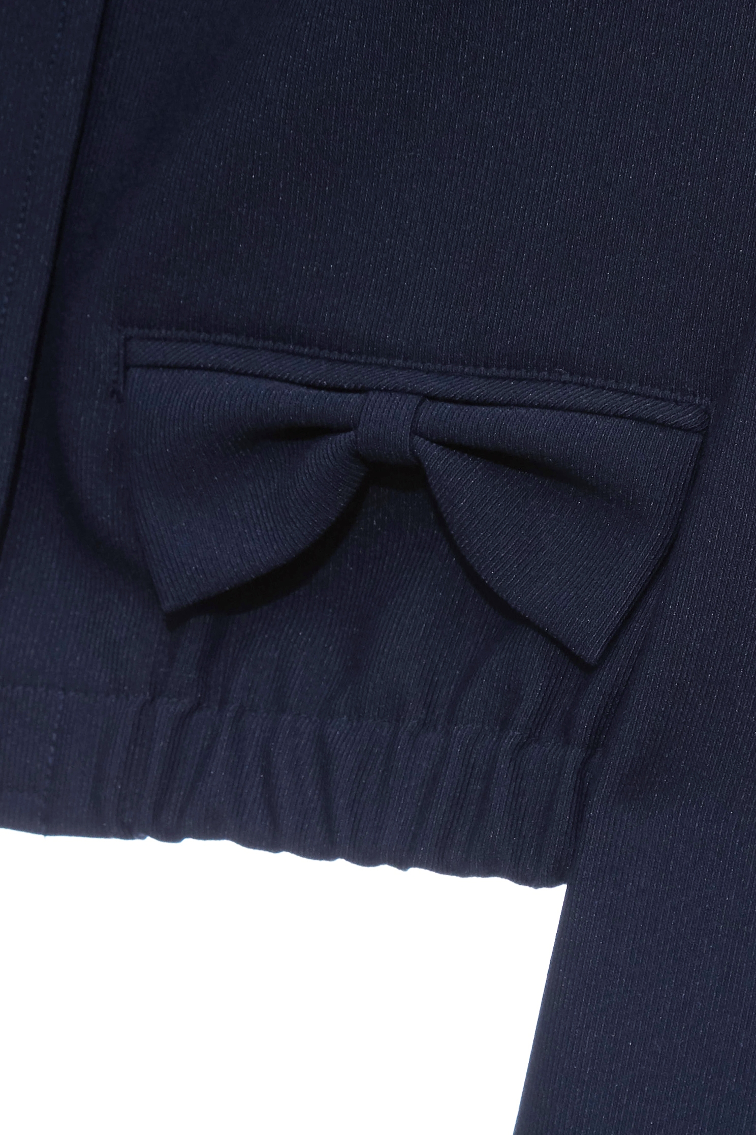 Bow Detail Navy JacketBow Detail Navy Jacket,Jackets,Outerwear,Season (SS) Look,bows,Blazers