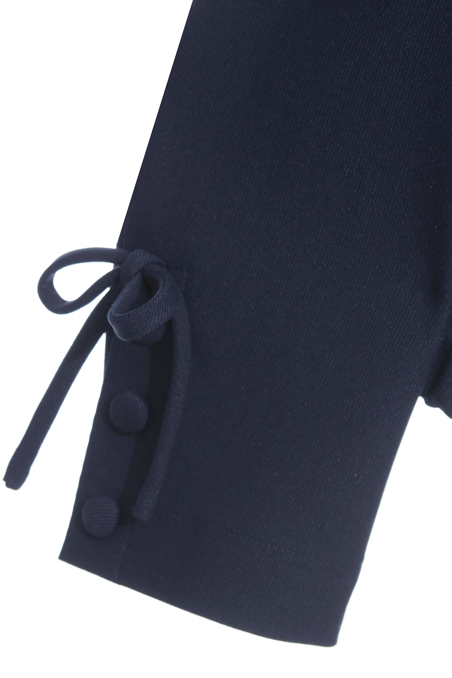 Bow Detail Navy JacketBow Detail Navy Jacket,Jackets,Outerwear,Season (SS) Look,bows,Blazers