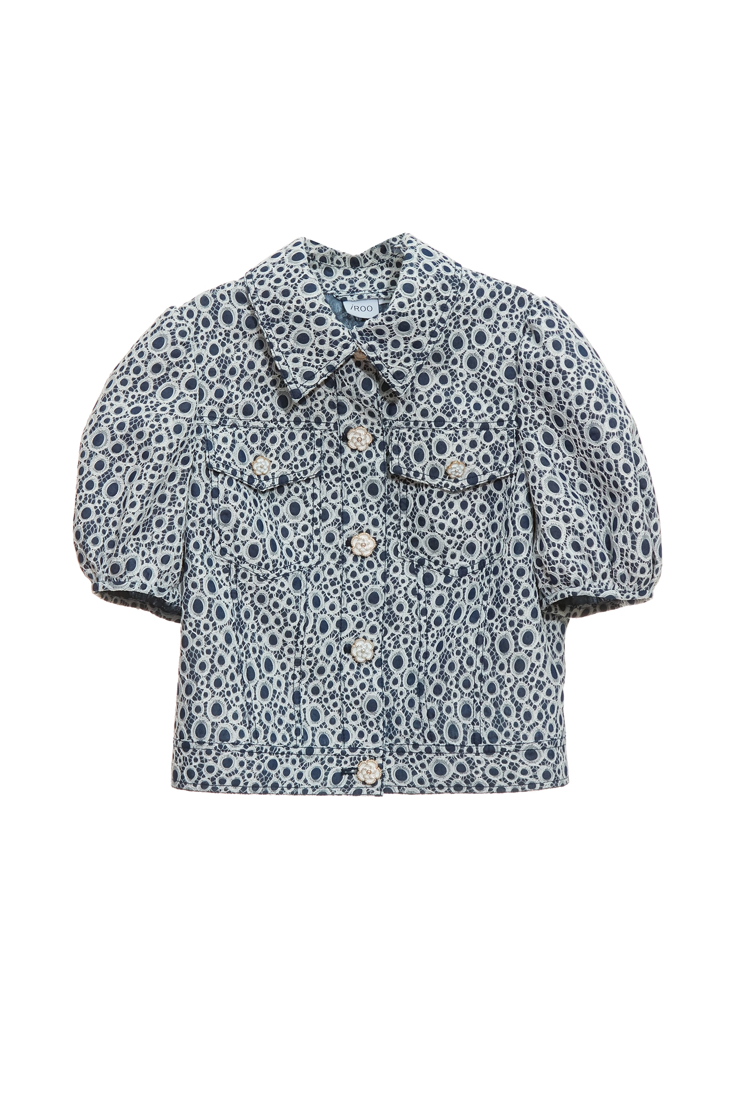 Hollow Out Embroidery Lace Short Sleeve JacketHollow Out Embroidery Lace Short Sleeve Jacket,Jackets,Office Looks,Outerwear,Season (SS) Look,co-ord sets,Denim,pearl,Lace