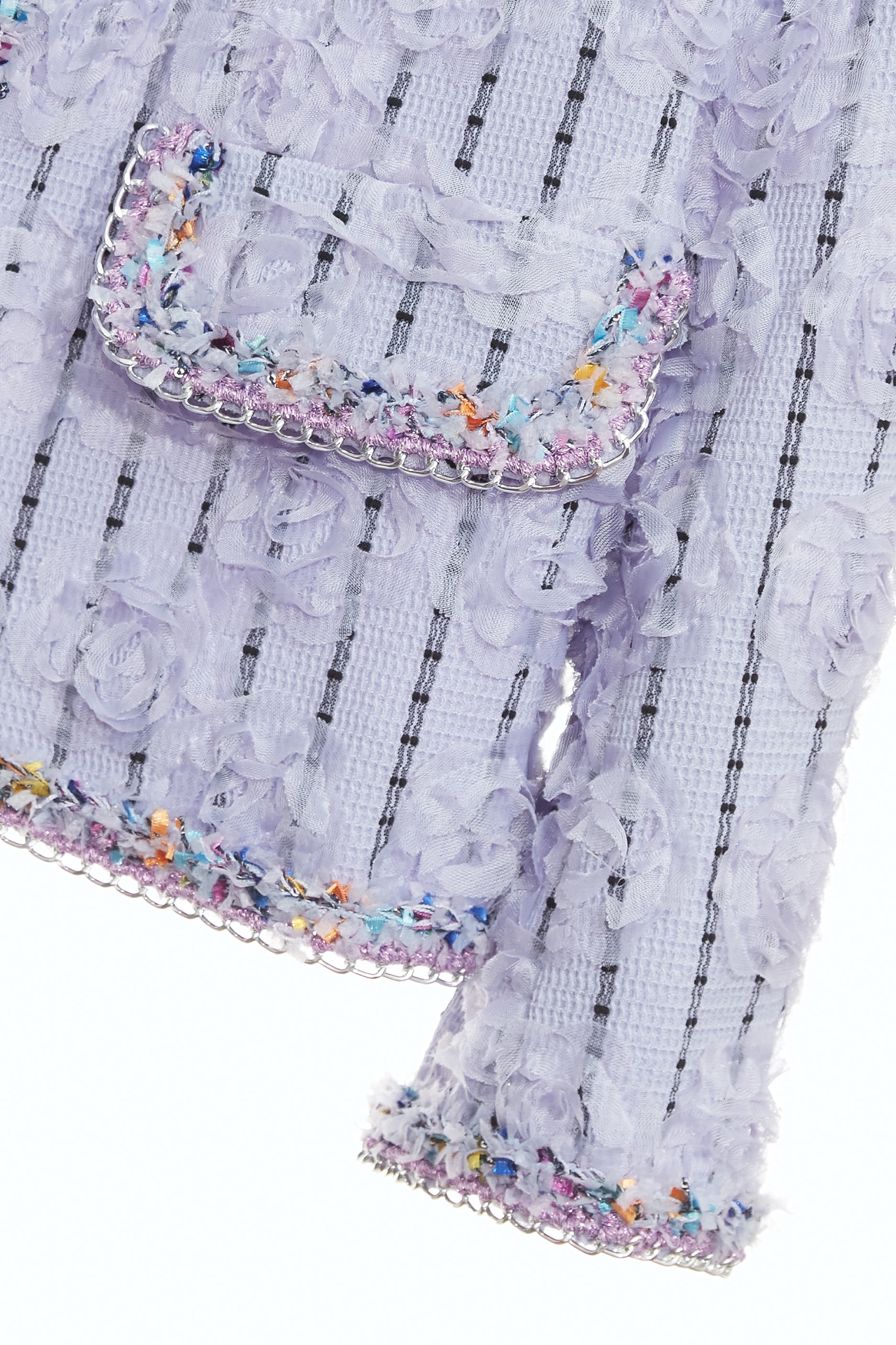 3-D Mesh Floral Purple Jacket3-D Mesh Floral Purple Jacket,Jackets,Office Looks,Outerwear,Season (SS) Look,co-ord sets,Stripe,blossoms