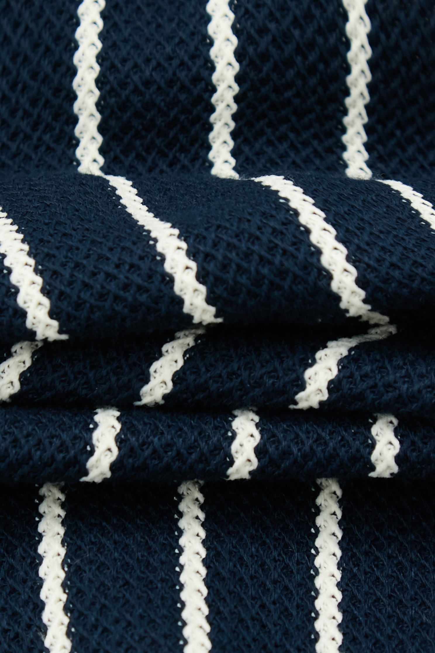 Pinstripe Navy BlazerPinstripe Navy Blazer,Office Looks,Outerwear,Season (SS) Look,co-ord sets,Stripe,Blazers