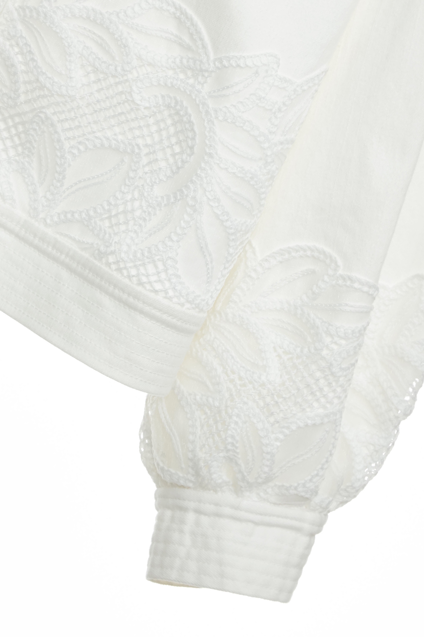 Lace Embroidery Denim JacketLace Embroidery Denim Jacket,Jackets,Outerwear,Season (SS) Look,co-ord sets,Denim,Denim Jackets,White outerwear,Lace,Urban Fashion