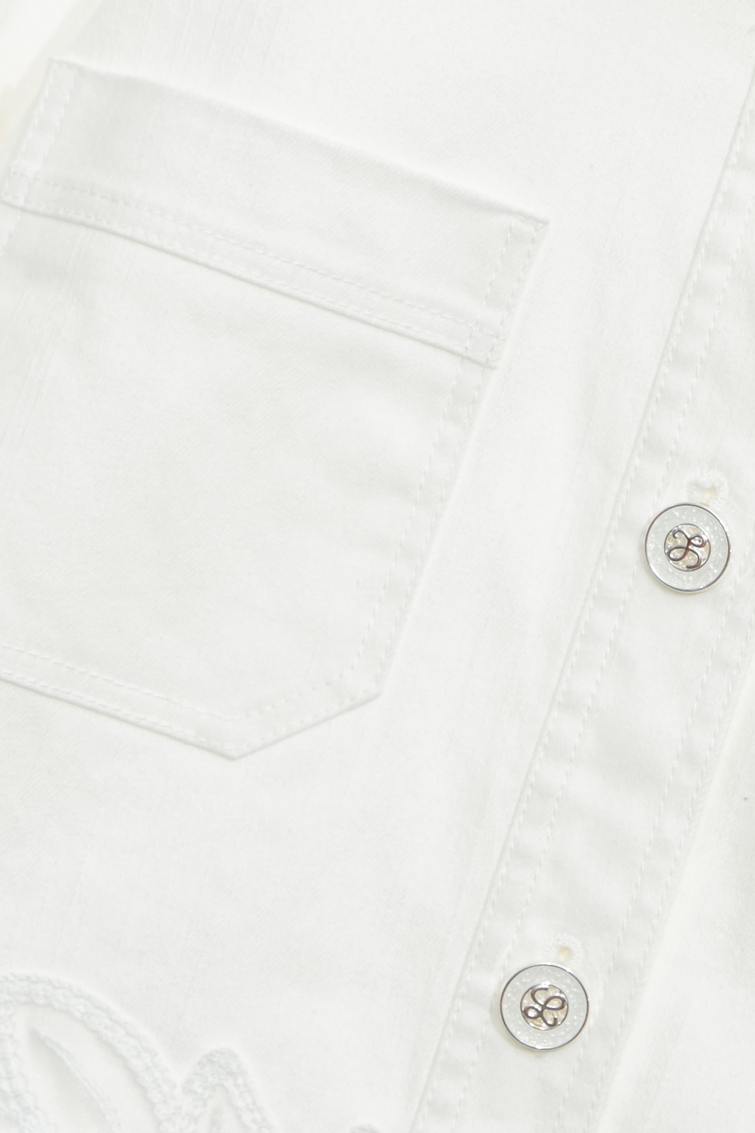 Lace Embroidery Denim JacketLace Embroidery Denim Jacket,Jackets,Outerwear,Season (SS) Look,co-ord sets,Denim,Denim Jackets,White outerwear,Lace,Urban Fashion