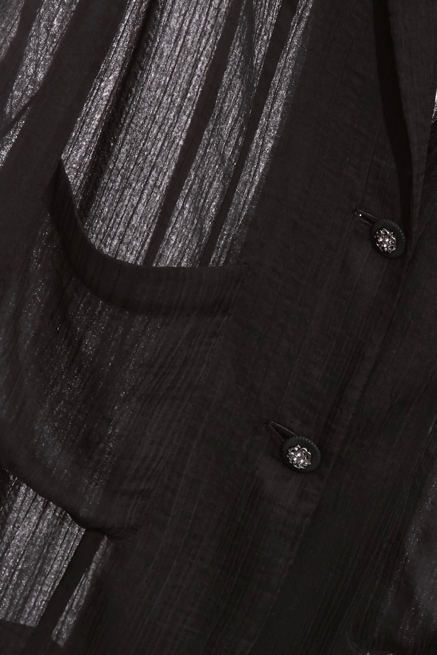 Mid Length Patch Pocket BlazerMid Length Patch Pocket Blazer,Jackets,Outerwear,Season (SS) Look,Chiffon,Black outerwear