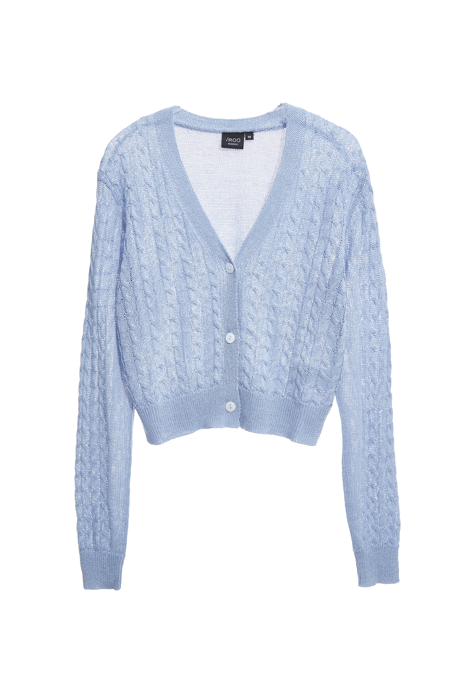 V-neck Texture Knit CardiganV-neck Texture Knit Cardigan,Jackets,Outerwear,Season (SS) Look,Knitted,Knitted coats