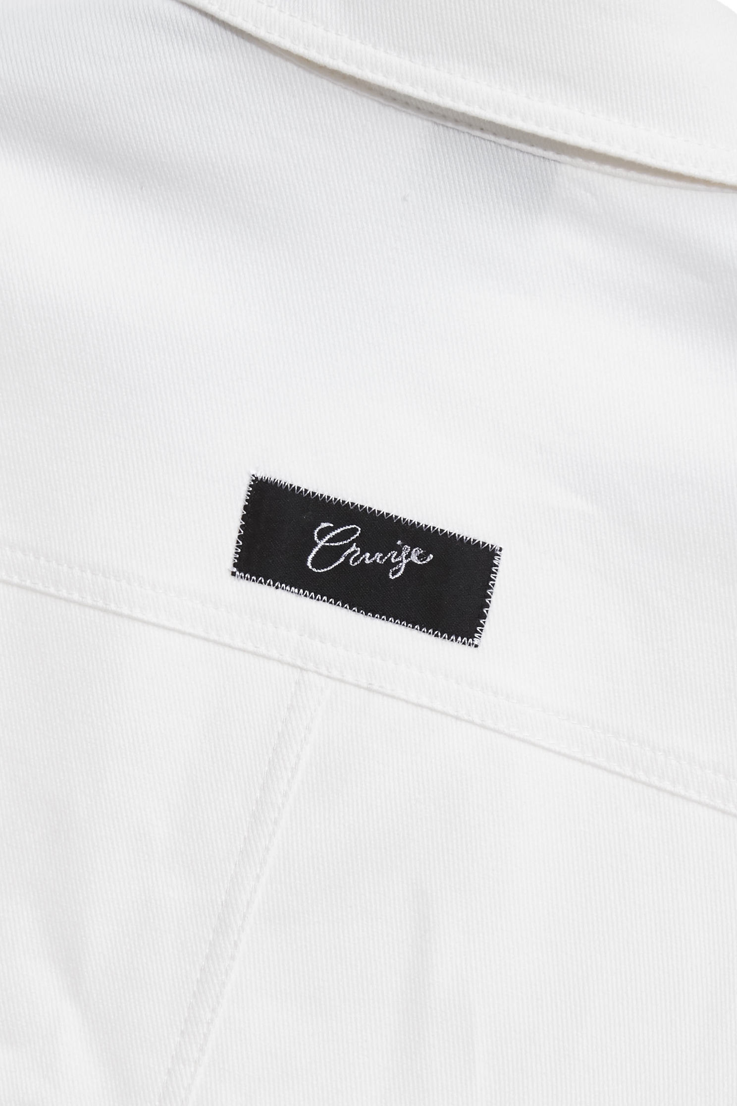 Minimalist Denim JacketMinimalist Denim Jacket,Jackets,Outerwear,Season (SS) Look,Denim,Denim Jackets,White outerwear
