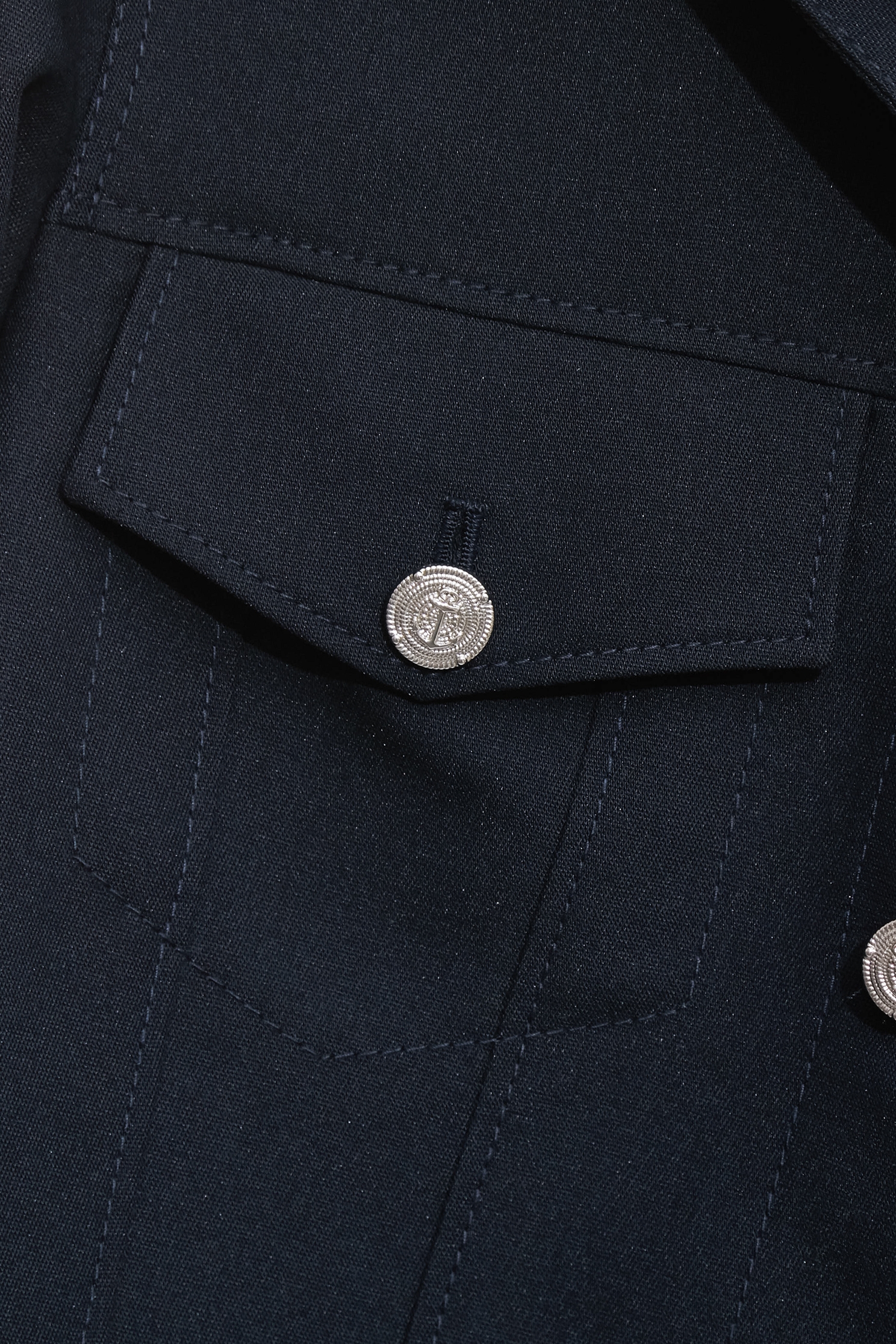 Sailor Collar Navy JacketSailor Collar Navy Jacket,Jackets,Outerwear,Season (SS) Look