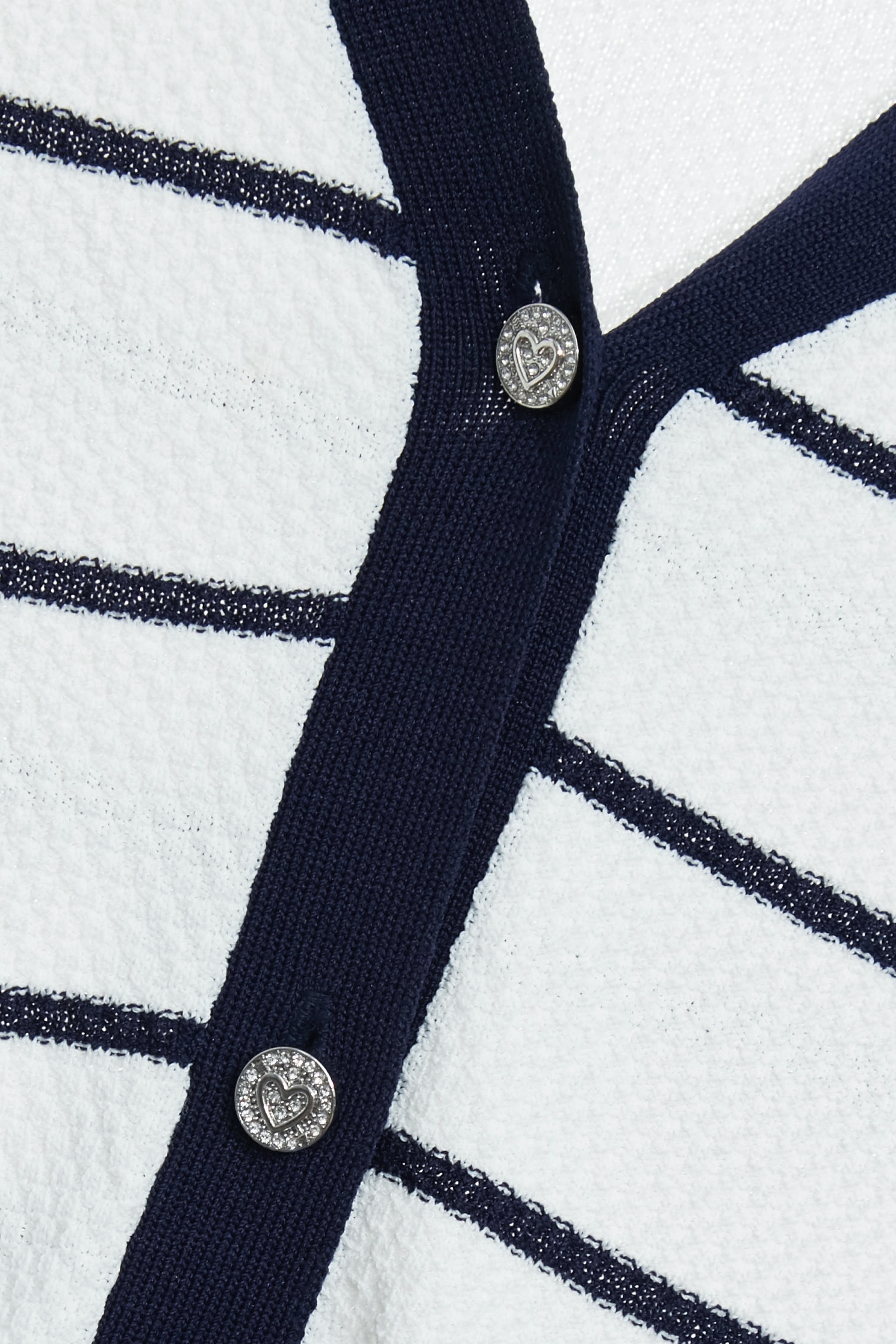 Navy Stripe V-neck CardiganNavy Stripe V-neck Cardigan,Jackets,Outerwear,Season (SS) Look,Urban Fashion,Knitted,Knitted coats