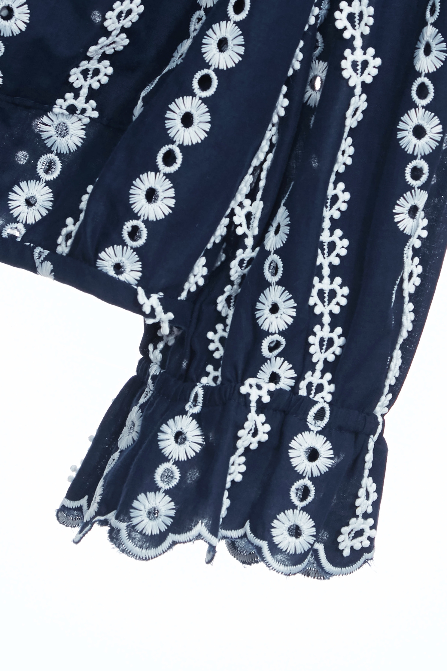 Navy Hoodie Jacket With Contrast Lace DetailNavy Hoodie Jacket With Contrast Lace Detail,Jackets,Embroidered,Outerwear,Season (SS) Look,Lace,Hoodie jackets,Urban Fashion