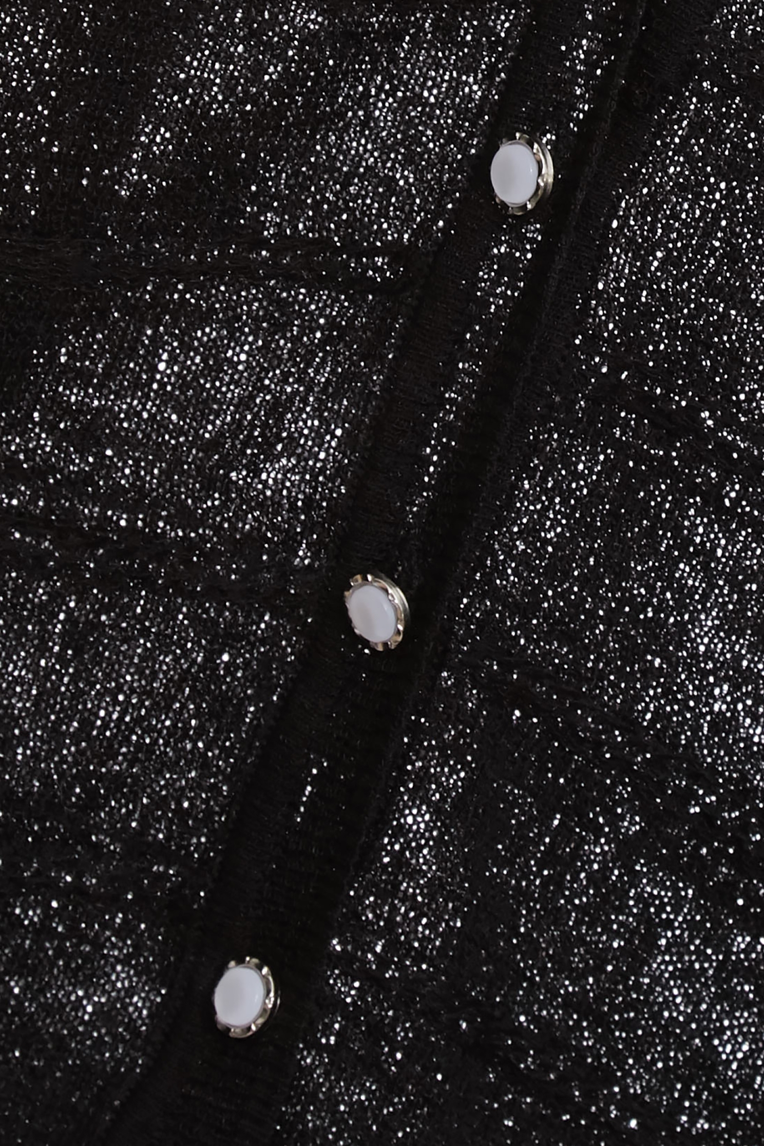 V-neck Knit CardiganV-neck Knit Cardigan,Jackets,Outerwear,Season (SS) Look,Embroidered,Back To Classic,Knitted,Knitted coats,Back To B/W,Black outerwear