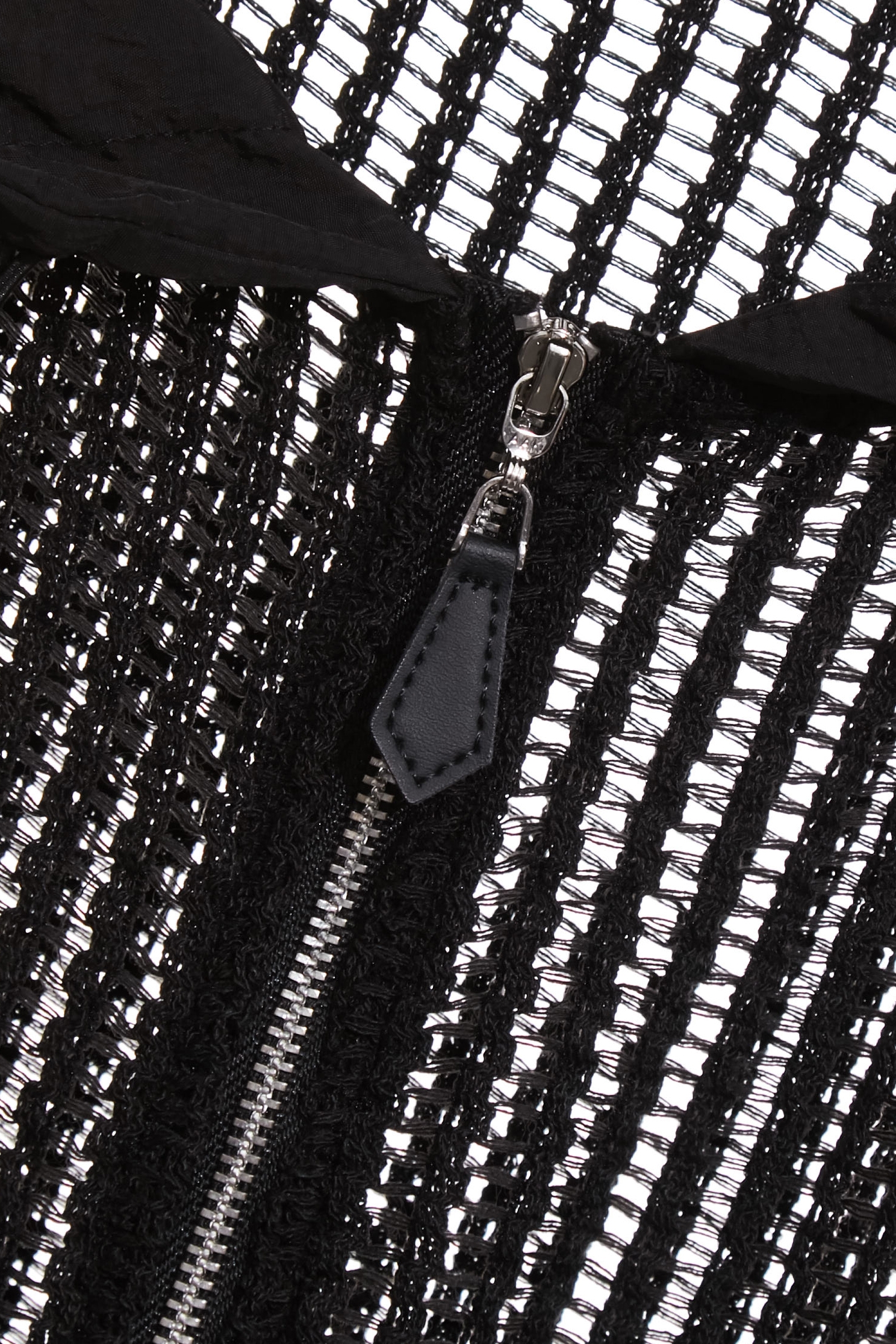 Front Zip Mix Fabric Hoodie JacketFront Zip Mix Fabric Hoodie Jacket,Office Looks,Outerwear,Hats,Season (SS) Look,upperclass,Hoodie jackets,Trench coats