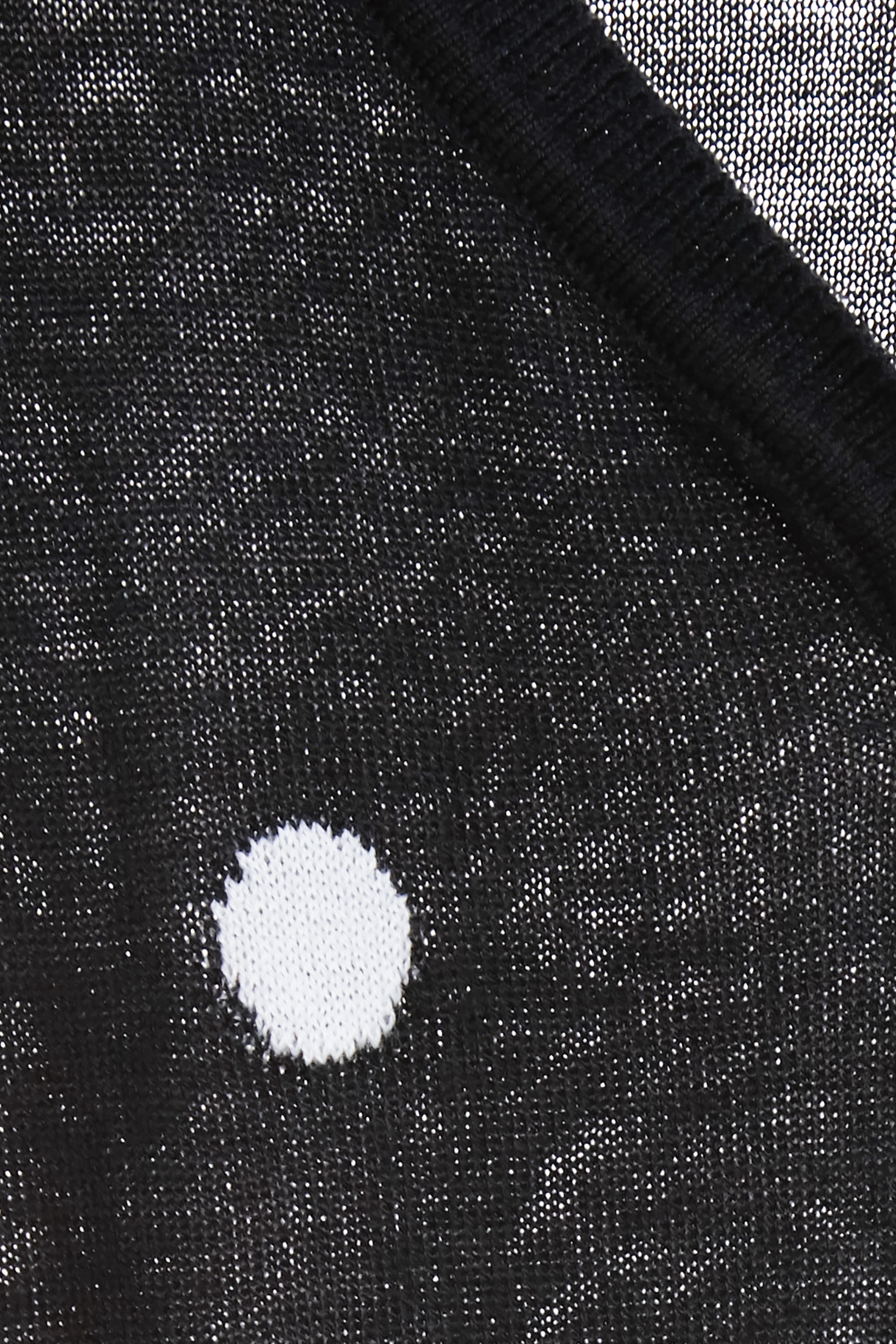 Polka Dot Knit CardiganPolka Dot Knit Cardigan,Jackets,Outerwear,Season (SS) Look,dotcollection,pearl,Knitted,Knitted coats