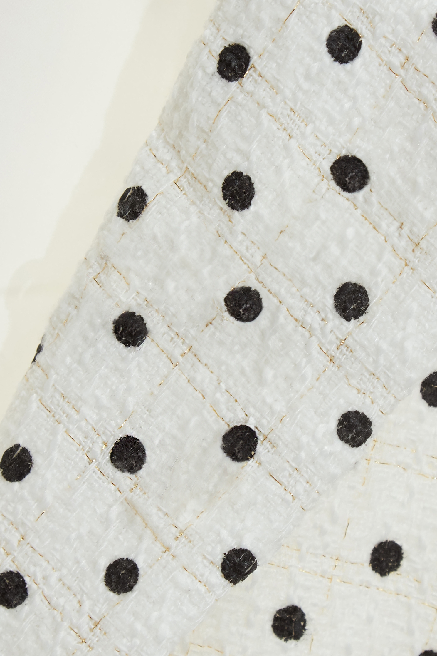 Retro Polka Dot Crop BlazerRetro Polka Dot Crop Blazer,Jackets,dotcollection,Season (AW) Look