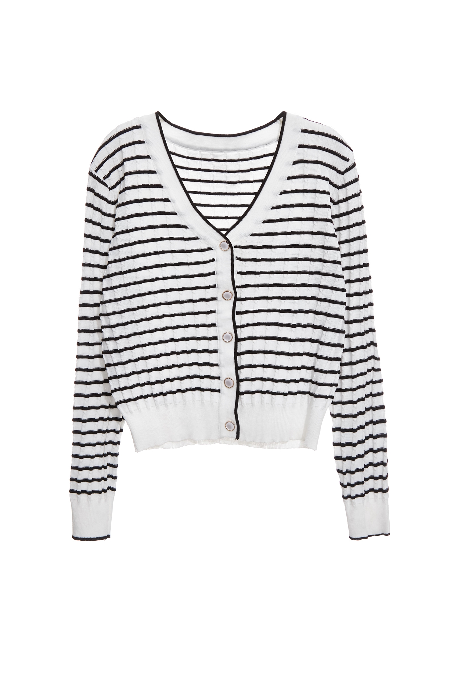 Stripe Printed Knit CardiganStripe Printed Knit Cardigan,Jackets,Outerwear,Season (AW) Look,Knitted,Knitted coats
