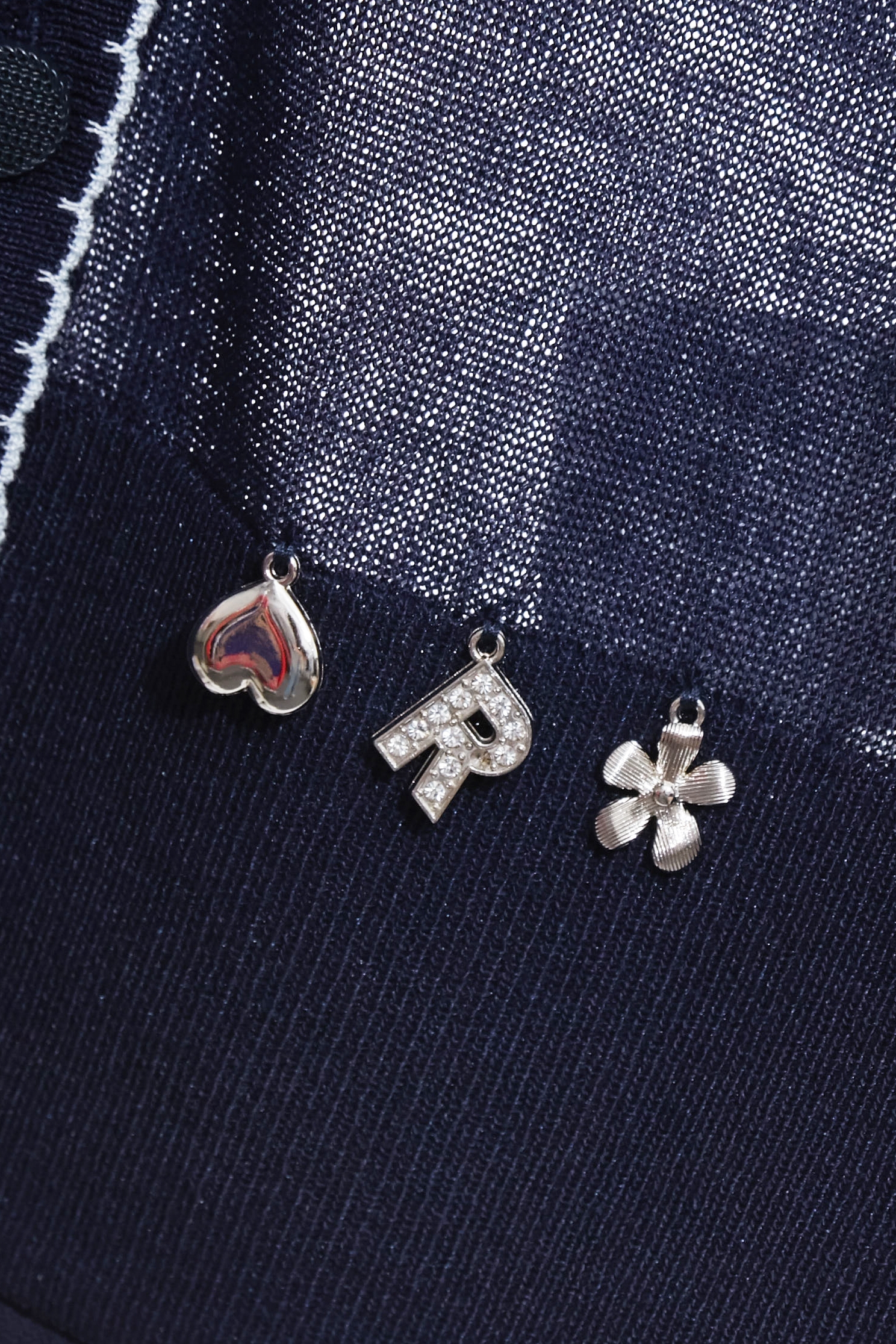 Contrast Sleeve Cuff Navy CardiganContrast Sleeve Cuff Navy Cardigan,Office Looks,Embroidered,Outerwear,Season (AW) Look,Valentine,Knitted,Knitted coats