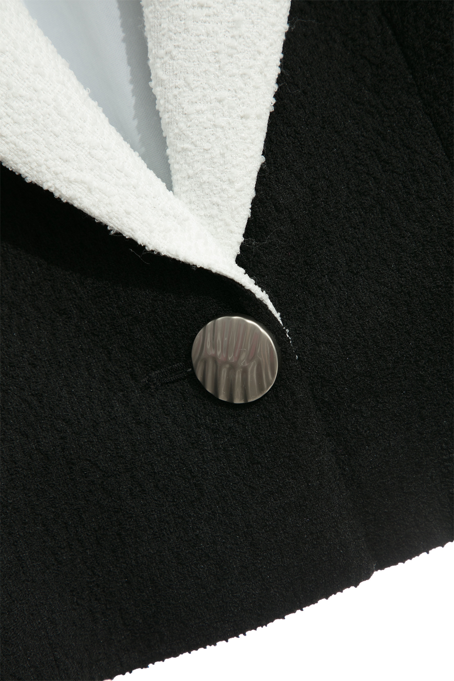 Crop Blazer With Contrast Wide CollarCrop Blazer With Contrast Wide Collar,Jackets,Season (SS) Look