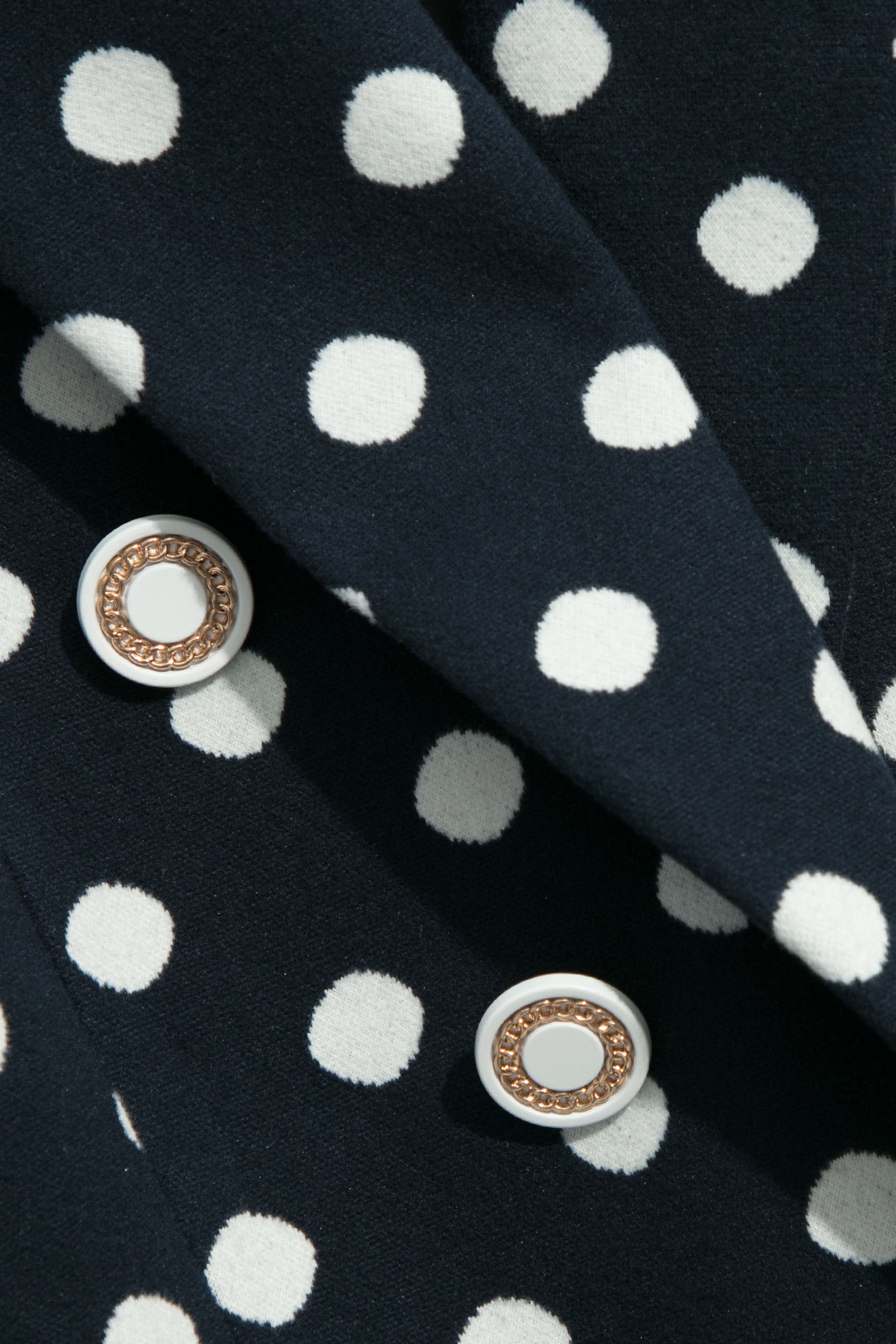 Polka Dot Mid Length BlazerPolka Dot Mid Length Blazer,Jackets,Outerwear,Season (SS) Look