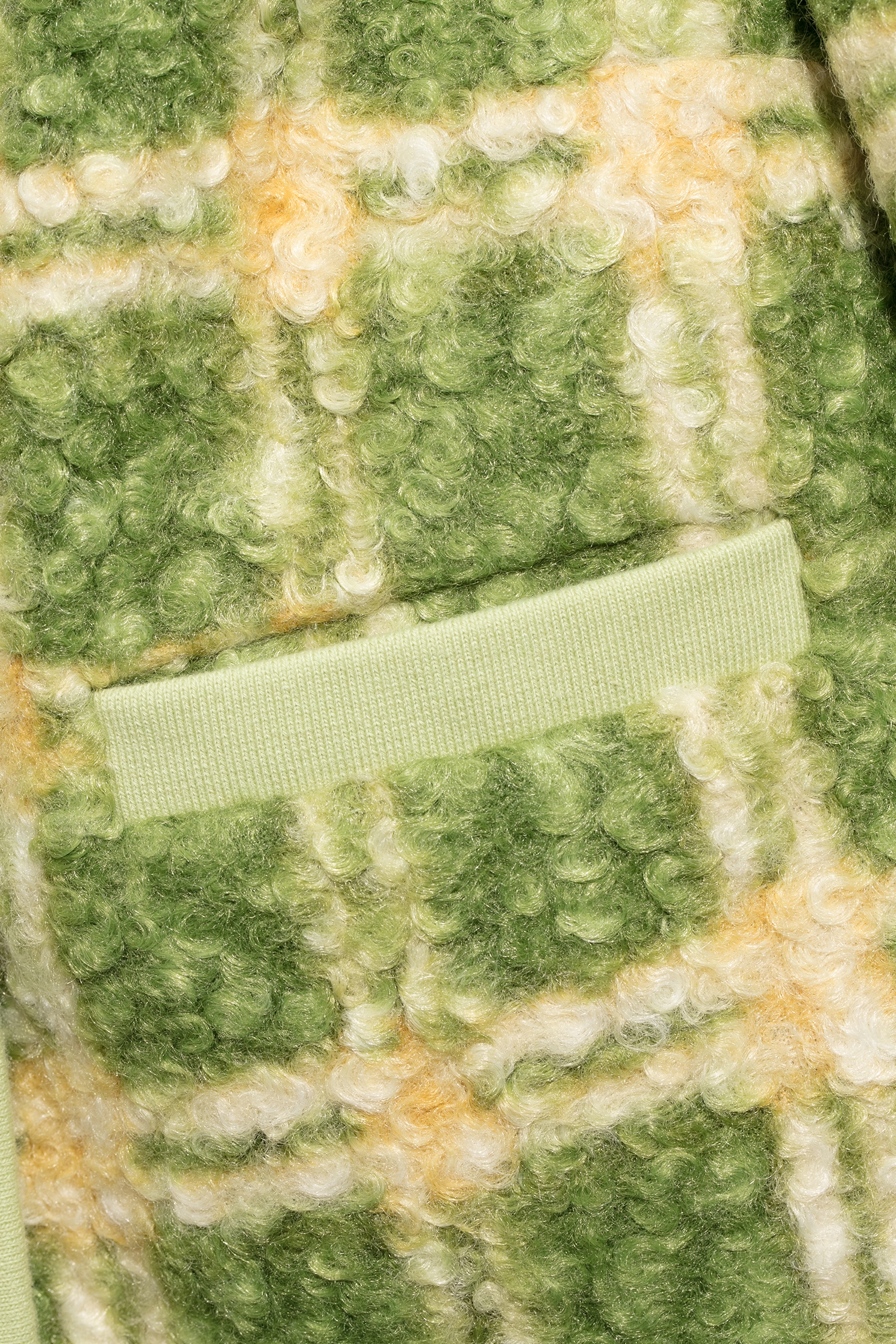 Green Checkered  JacketGreen Checkered  Jacket,Jackets,Outerwear,Plaid,Season (AW) Look