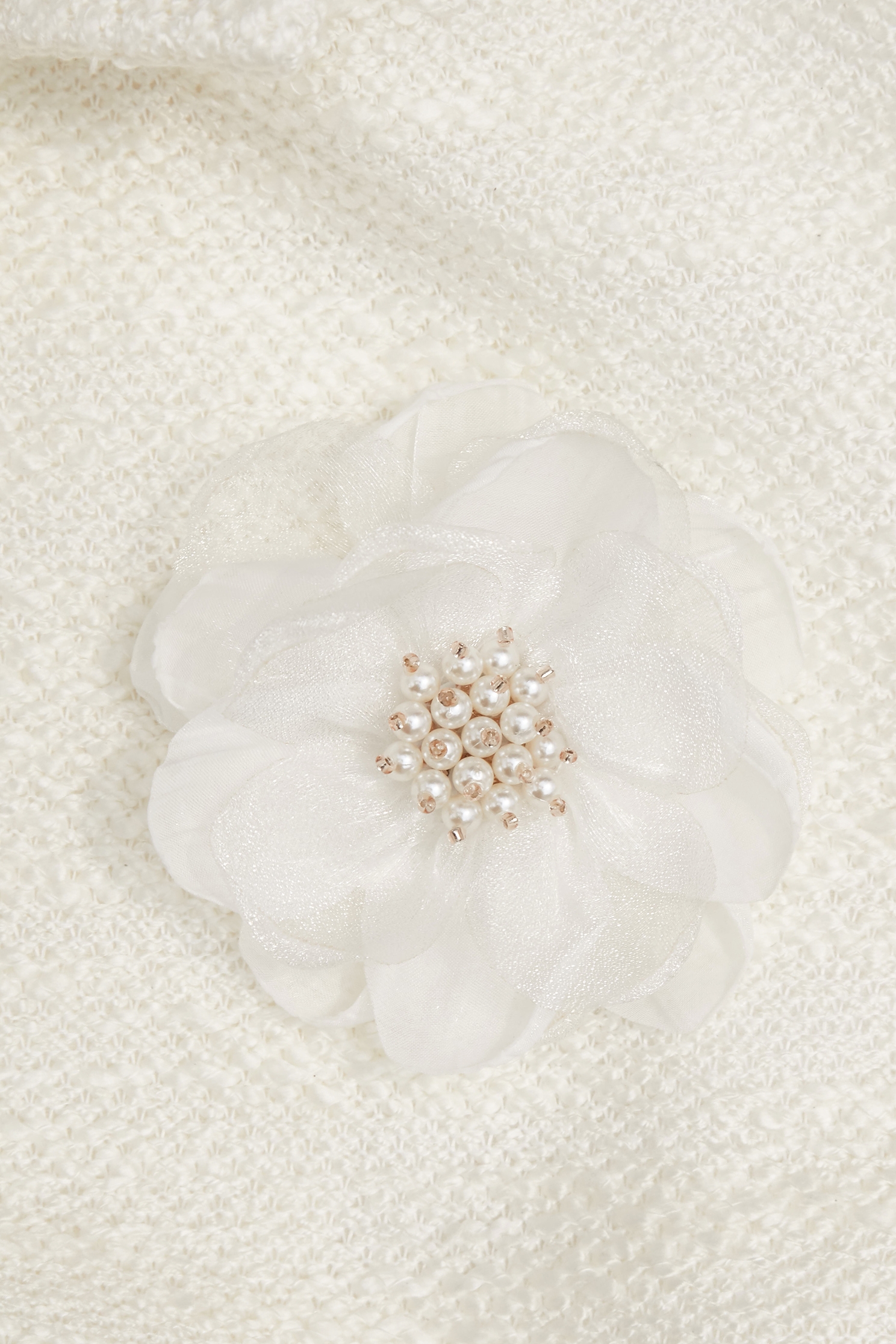 Off White Tweed BlazerOff White Tweed Blazer,Jackets,Outerwear,pearl,White outerwear,Season (AW) Look