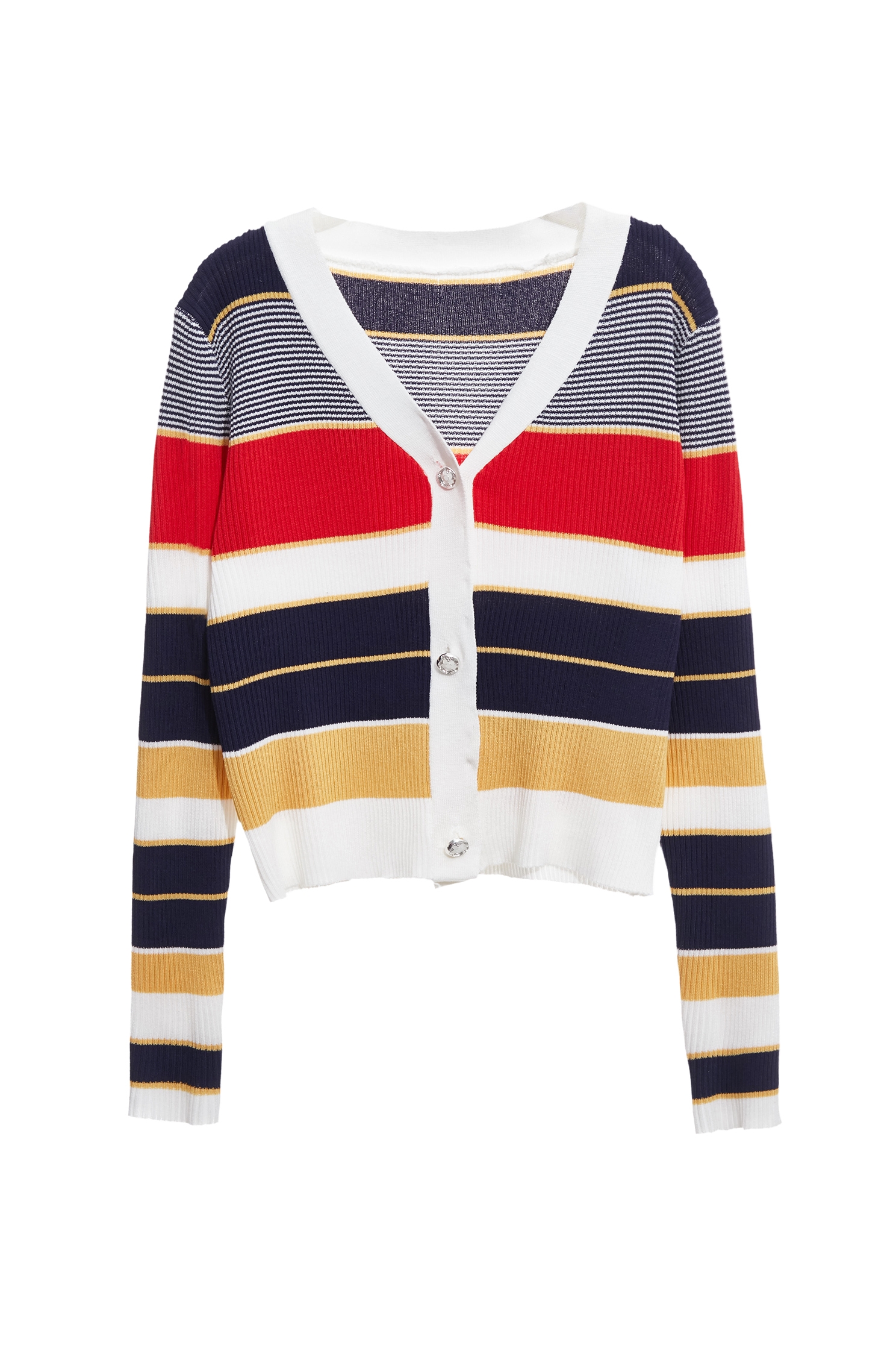 Multi Colour Stripe Knit CardiganMulti Colour Stripe Knit Cardigan,Jackets,Outerwear,Season (AW) Look,Knitted,Knitted coats