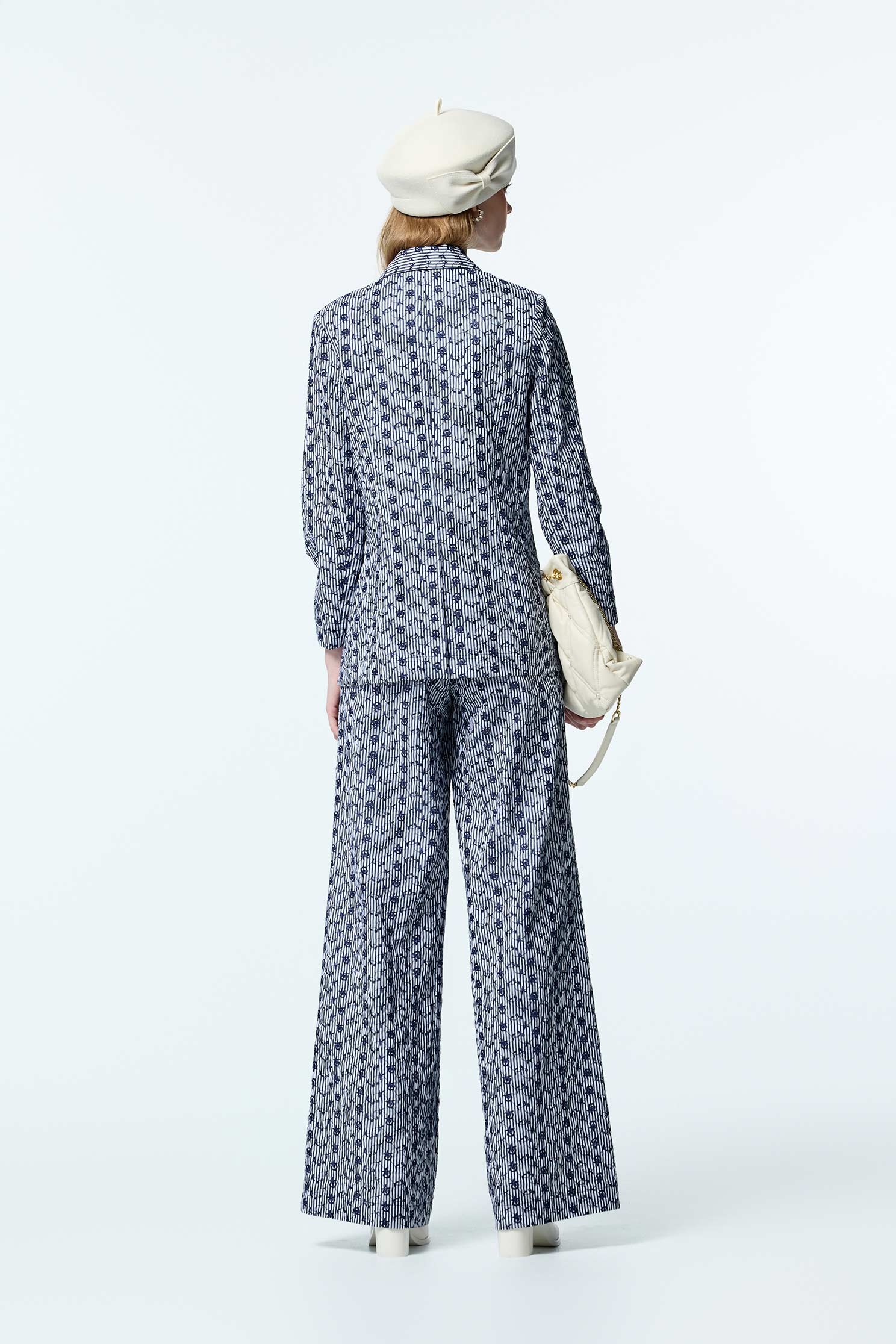 Navy Floral Embroidery Detail BlazerNavy Floral Embroidery Detail Blazer,Jackets,Embroidered,Outerwear,Stripe,Season (AW) Look,Blazers