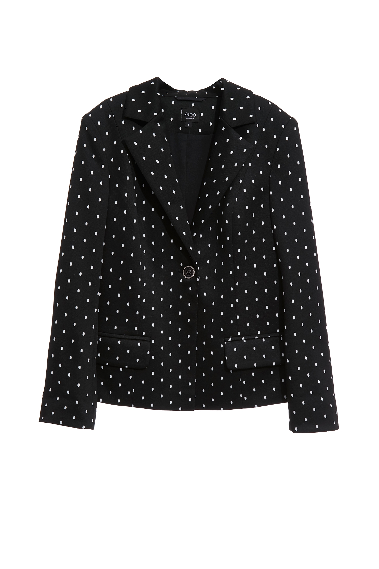 Classic Polka Dot BlazerClassic Polka Dot Blazer,Jackets,Office Looks,Outerwear,dotcollection,Season (AW) Look
