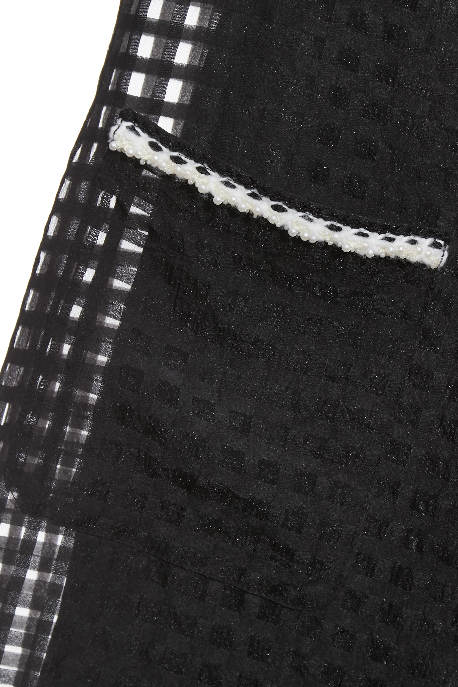 Black Organza Full Length OuterwearBlack Organza Full Length Outerwear,Jackets,sleeveless tops,bestselling,Under shirts,Outerwear,pearl,Season (AW) Look,sleeveless tops,Black outerwear