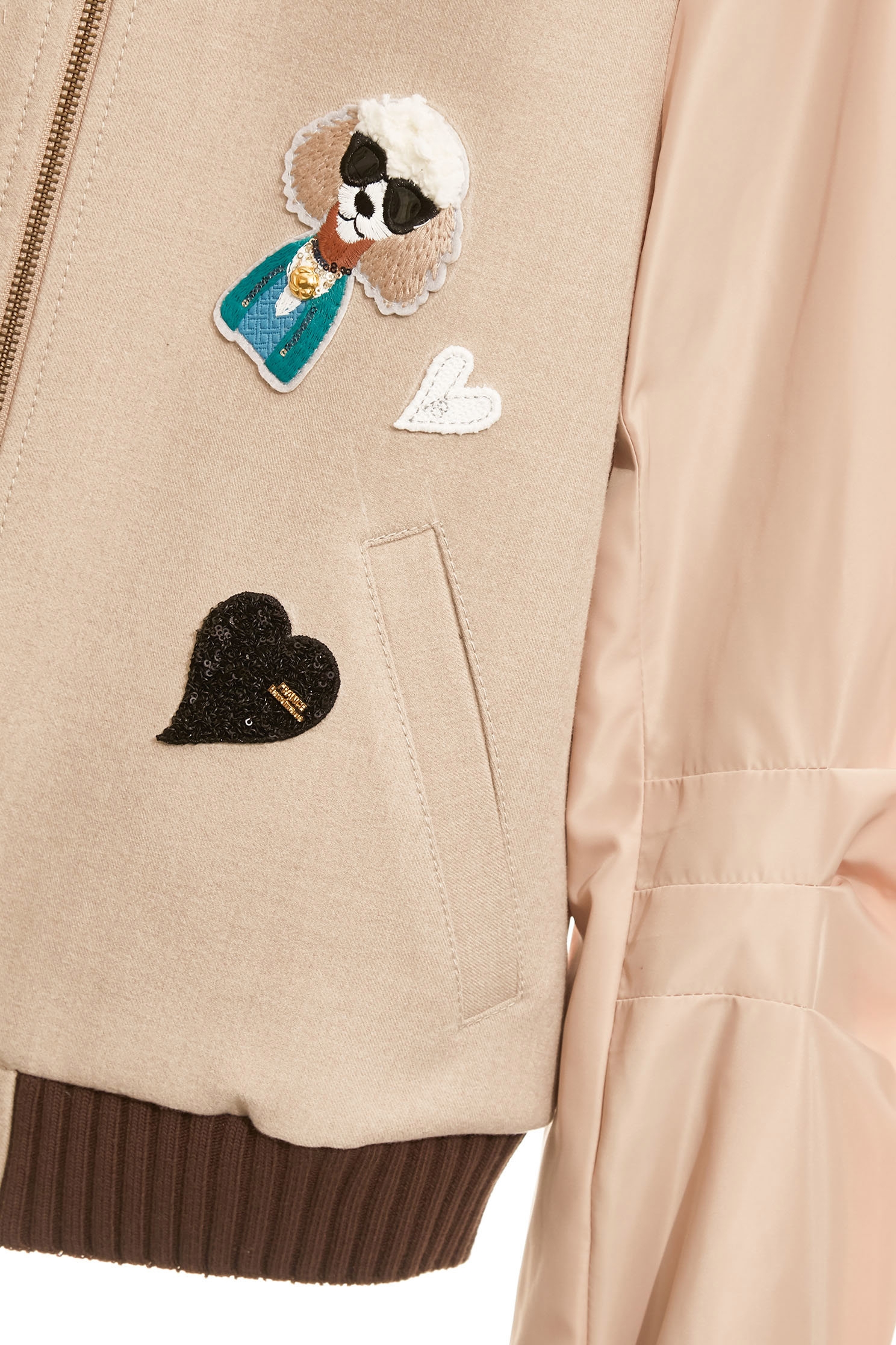 Front Graphic Bomber JacketFront Graphic Bomber Jacket,Jackets,Outerwear,Season (AW) Look,Knitted