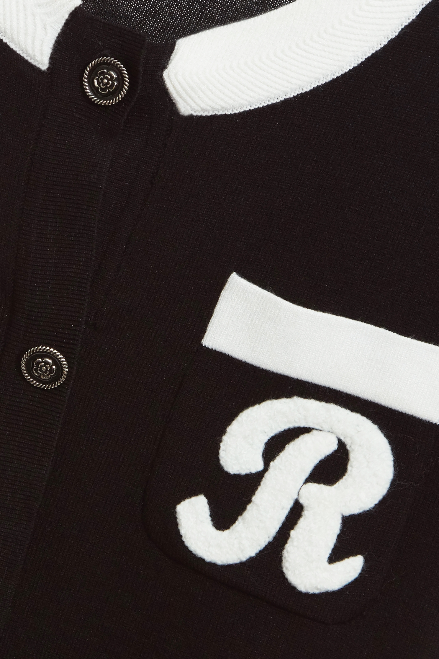 R Logo Classic Knit TopR Logo Classic Knit Top,Tops,Season (SS) Look,Knitted,Knitted coats