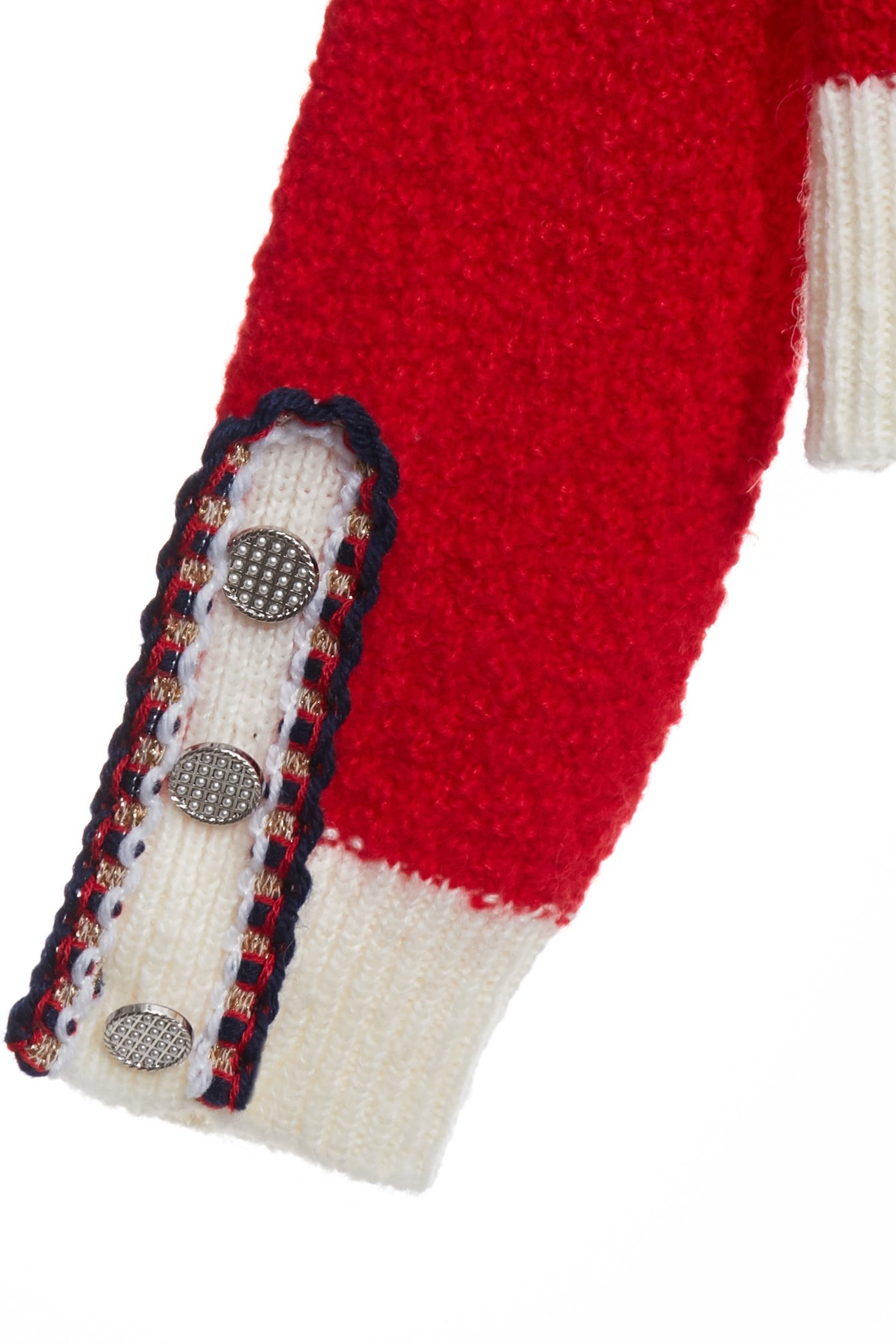 Navy Bow Detail Red CardiganNavy Bow Detail Red Cardigan,Tops,Outerwear,Season (AW) Look,Valentine,bows,Knitted,Knitted coats