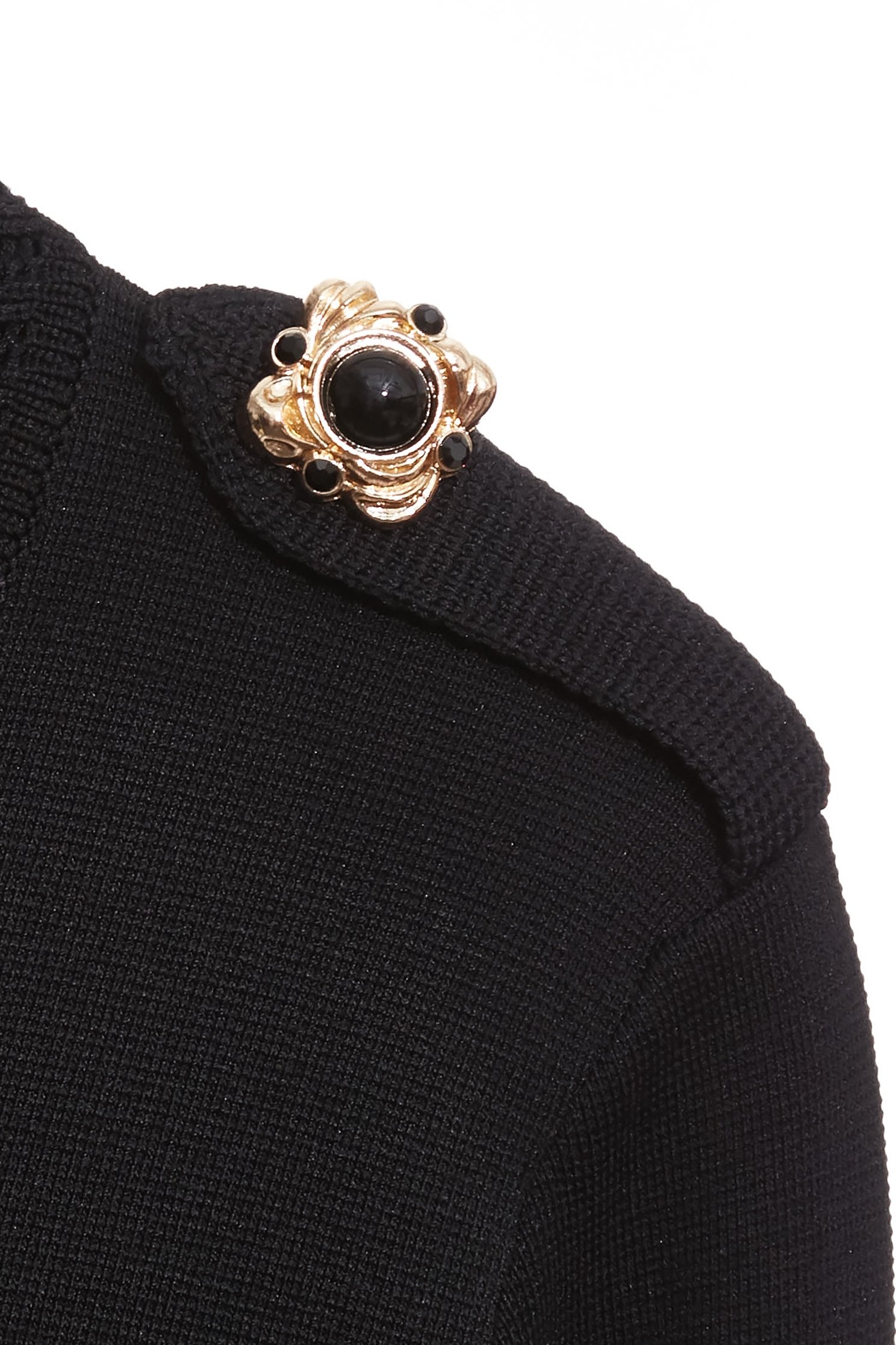 Floral Brooch Detail Knit CardiganFloral Brooch Detail Knit Cardigan,Jackets,Office Looks,Outerwear,Season (SS) Look,pearl,Valentine,Knitted,Knitted coats,Black outerwear