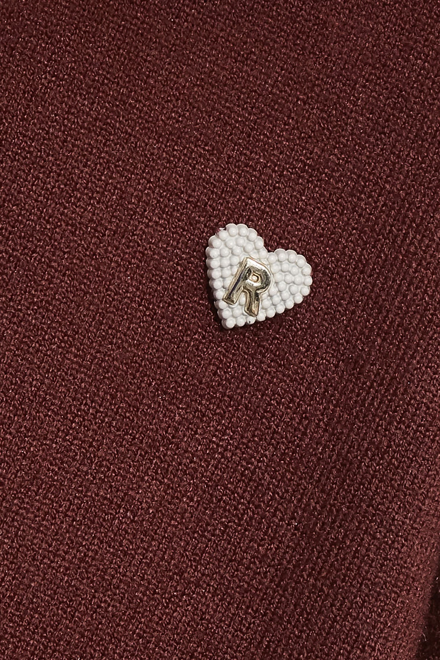 Contrast Peter Pan Collar Mahagony Knit CardiganContrast Peter Pan Collar Mahagony Knit Cardigan,Jackets,Outerwear,Season (SS) Look,Lace,Knitted,Knitted coats