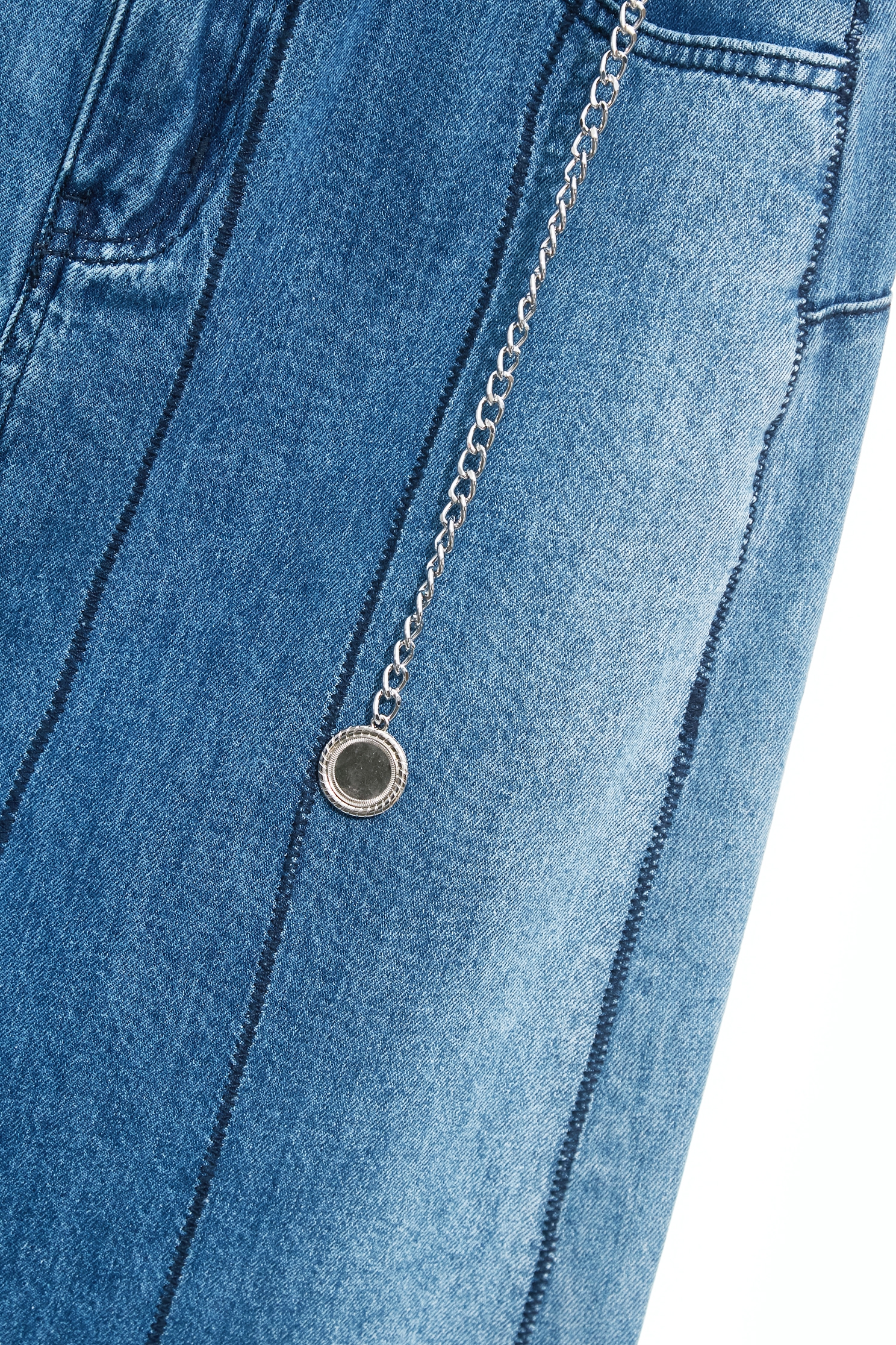 Mini Waist Pouch Denim SkirtMini Waist Pouch Denim Skirt,Embroidered,Season (SS) Look,Denim,Denim skirts