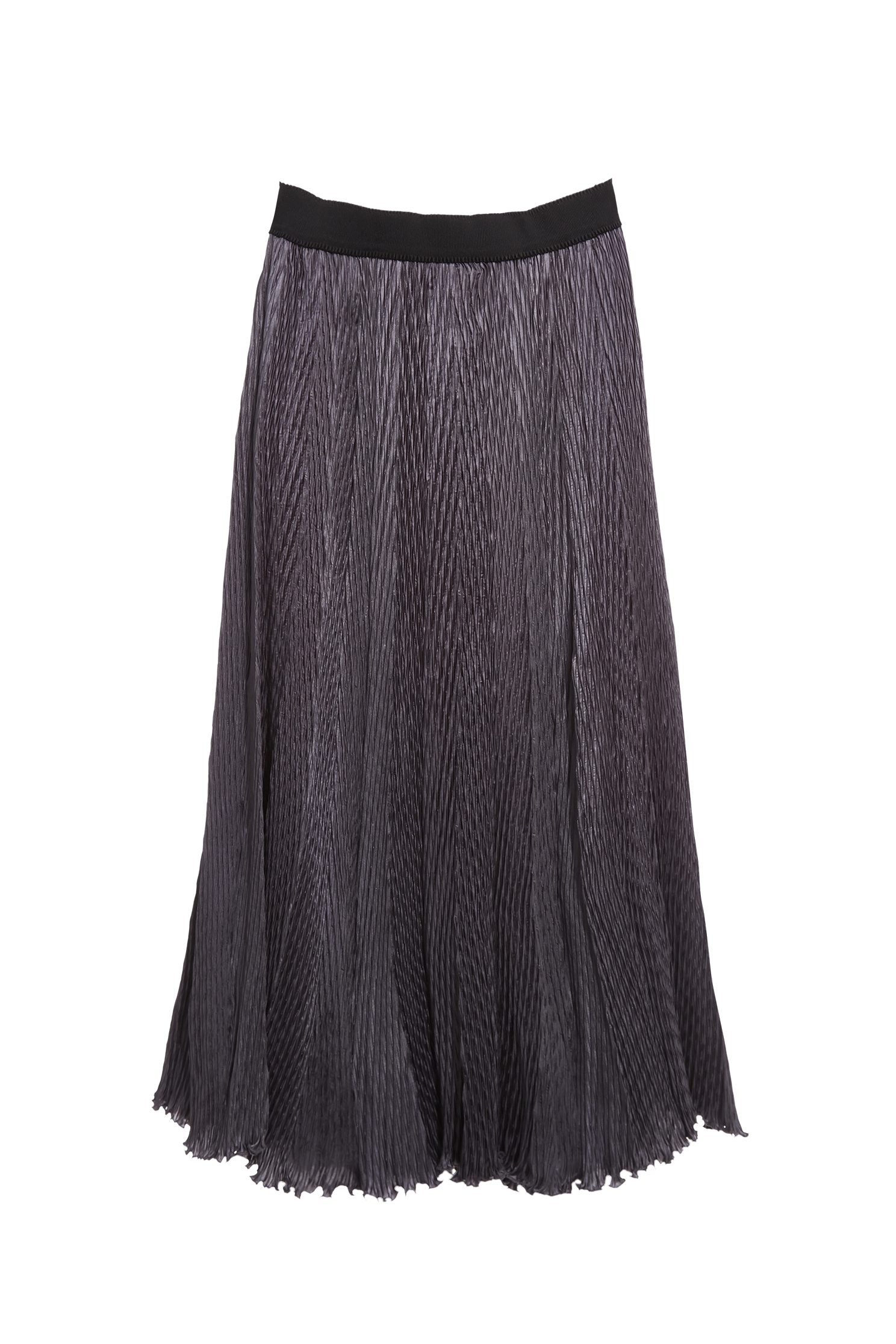 Dark Grey Accordion Maxi SkirtDark Grey Accordion Maxi Skirt,Season (SS) Look,Valentine,Urban Fashion,Midi skirts
