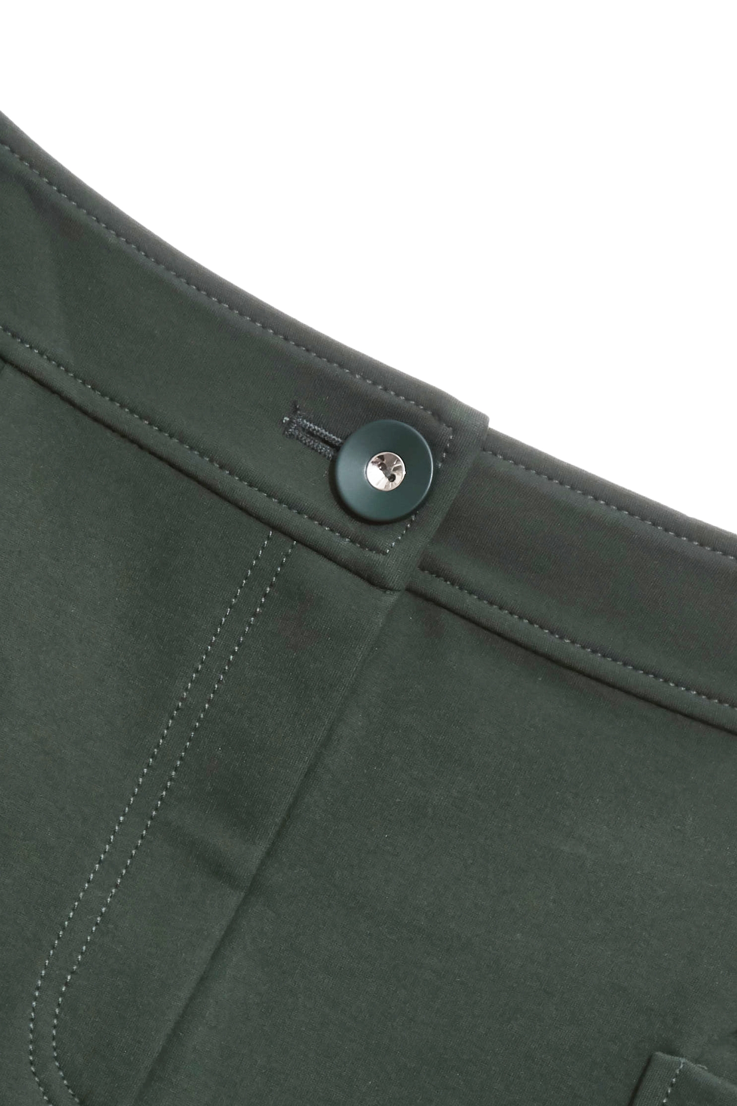 Patch Pockets Green Pencil SkirtPatch Pockets Green Pencil Skirt,Office Looks,Season (SS) Look,Embroidered,Urban Fashion,Midi skirts