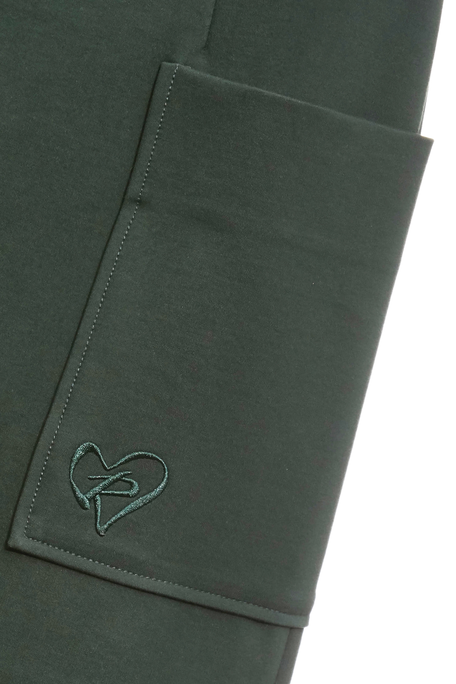 Patch Pockets Green Pencil SkirtPatch Pockets Green Pencil Skirt,Office Looks,Season (SS) Look,Embroidered,Urban Fashion,Midi skirts