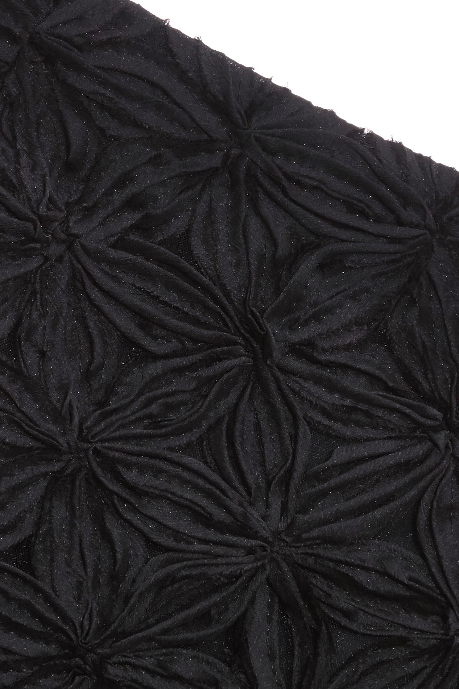 3-D Floral Fishtail Skirt3-D Floral Fishtail Skirt,Season (SS) Look,Mini skirts,Black skirts