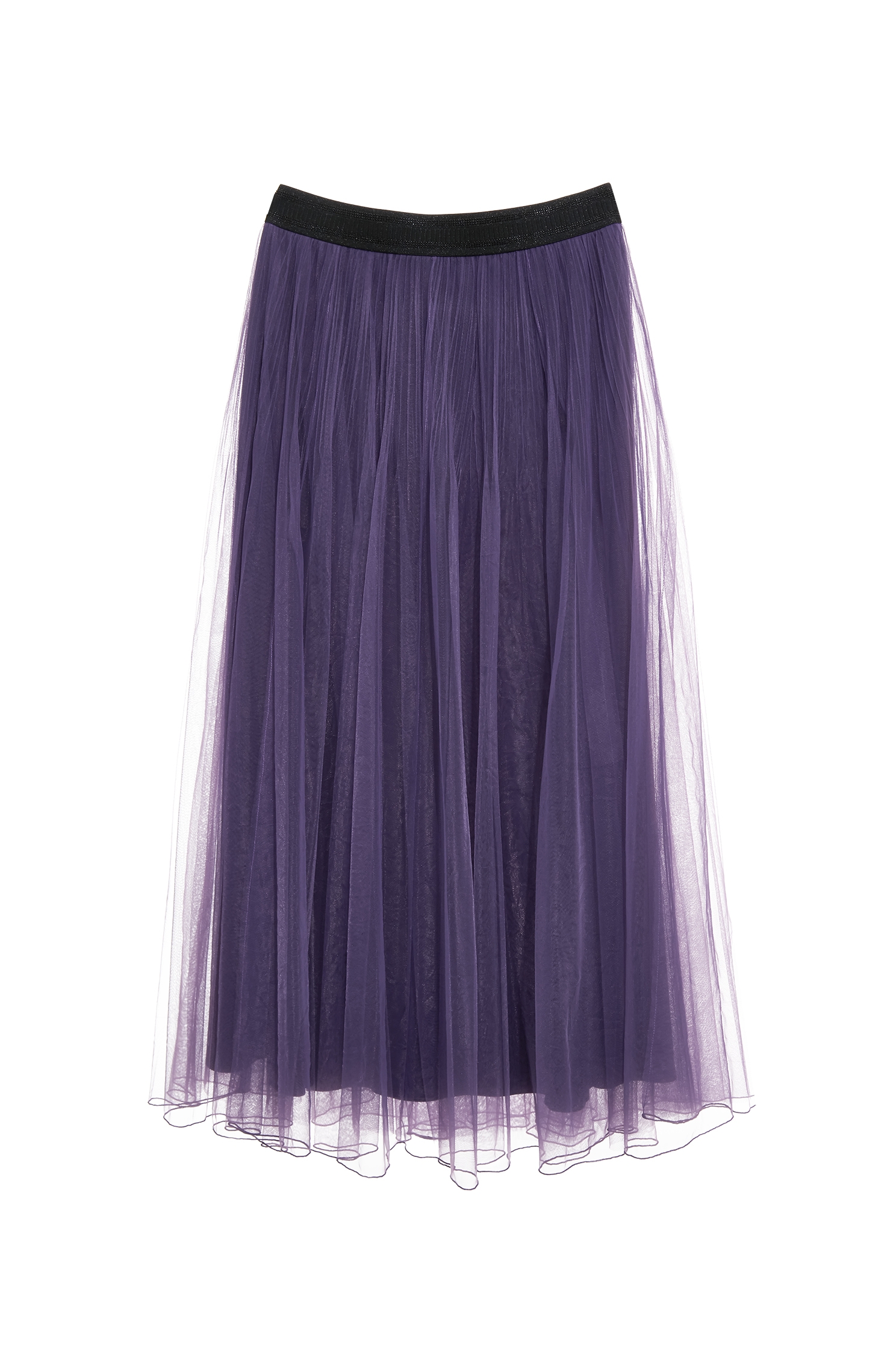 Solid Purple Mesh Maxi SkirtSolid Purple Mesh Maxi Skirt,Season (SS) Look,Mesh fabric,Midi skirts