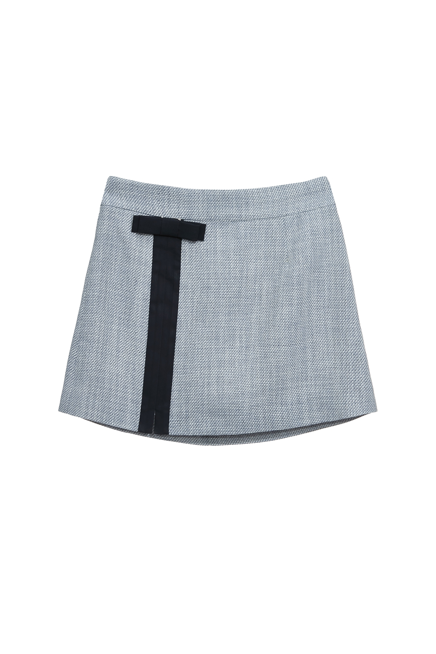 Contrast Bow Detail Short SkirtContrast Bow Detail Short Skirt,Season (SS) Look,Mini skirts,bows,Urban Fashion