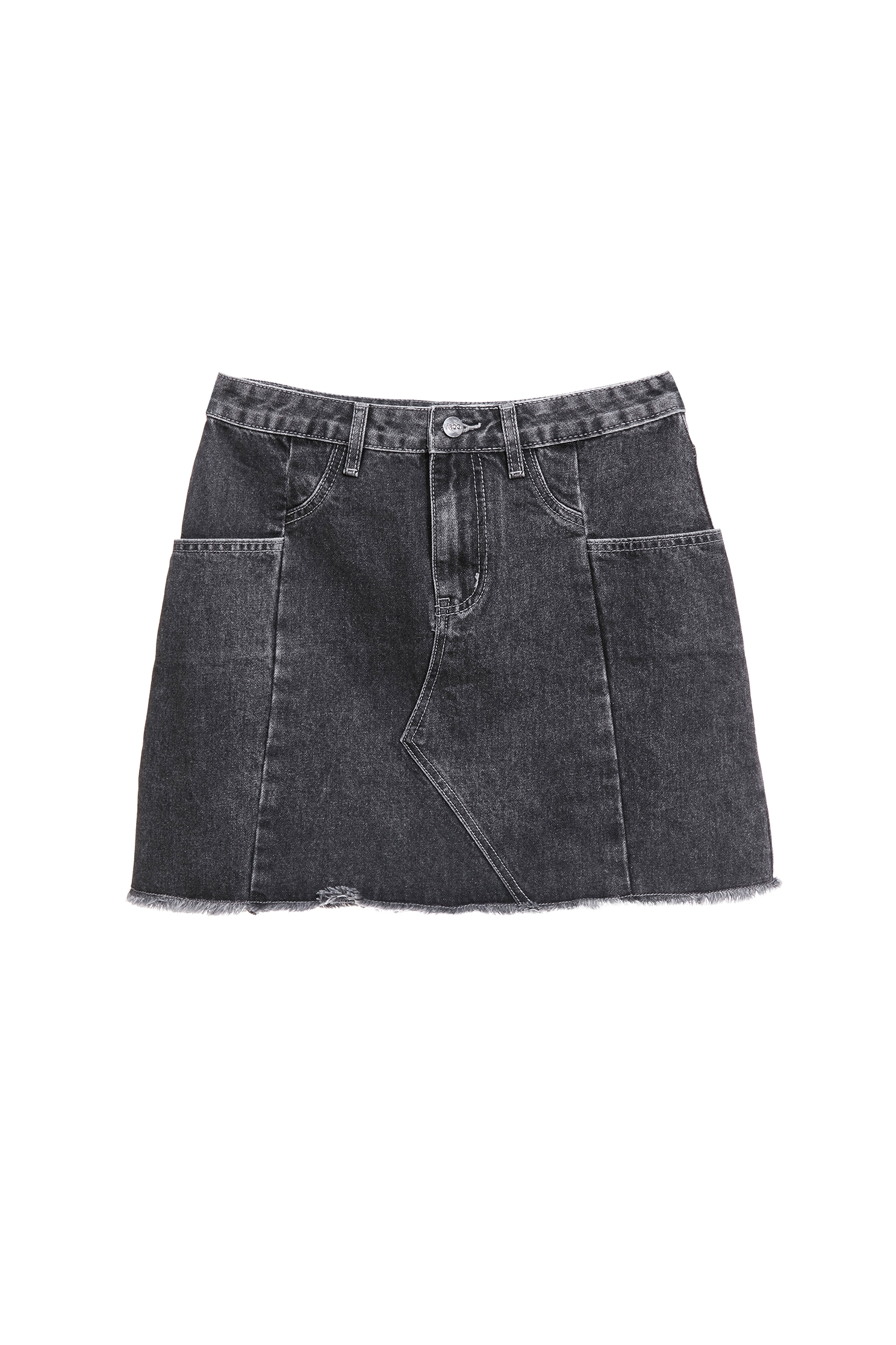 Patch Pockets Demin SkirtPatch Pockets Demin Skirt,Season (SS) Look,Denim,Denim skirts,Urban Fashion