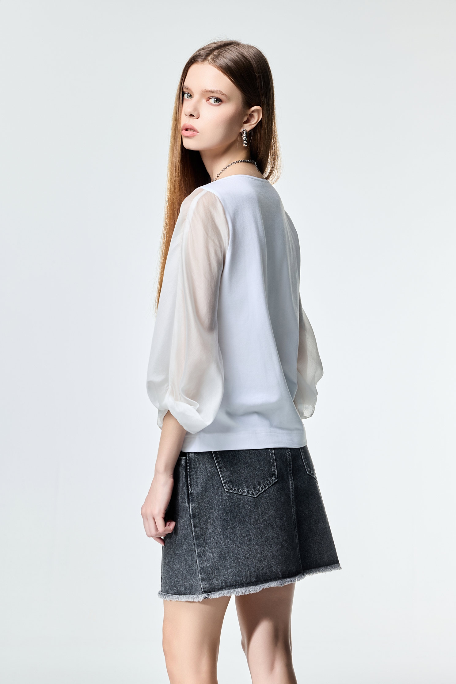 Patch Pockets Demin SkirtPatch Pockets Demin Skirt,Season (SS) Look,Denim,Denim skirts,Urban Fashion