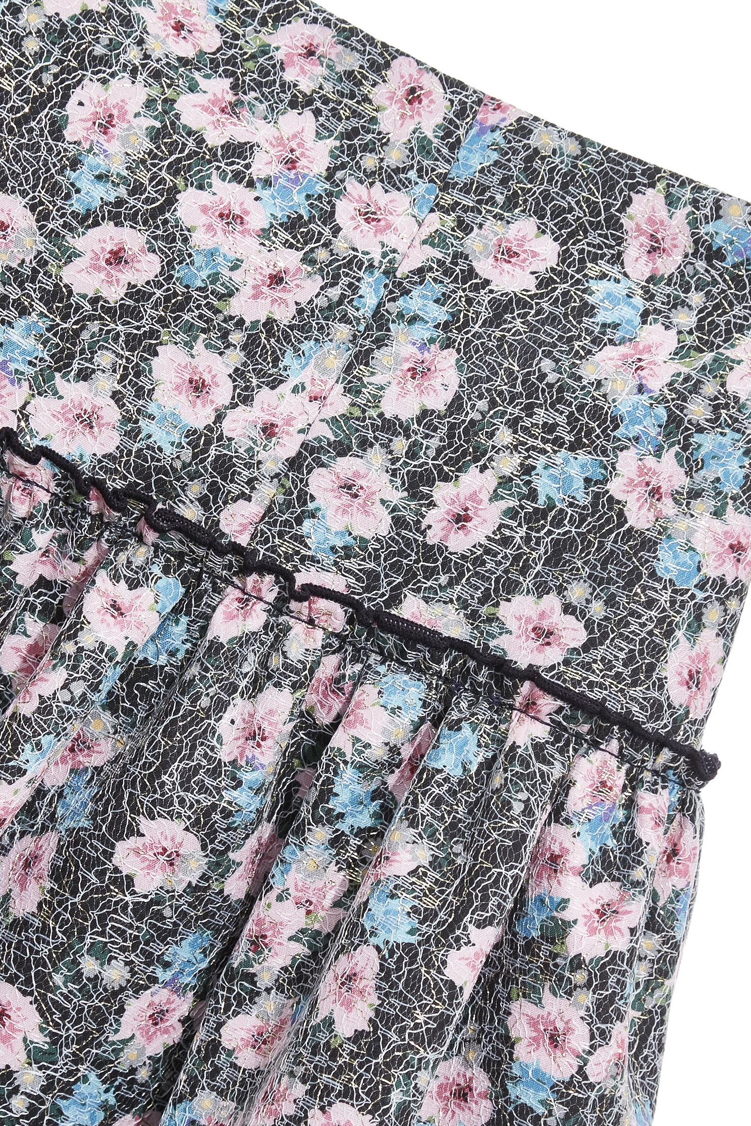 Floral Mesh Mini SkirtFloral Mesh Mini Skirt,Season (SS) Look,Mini skirts,Lace