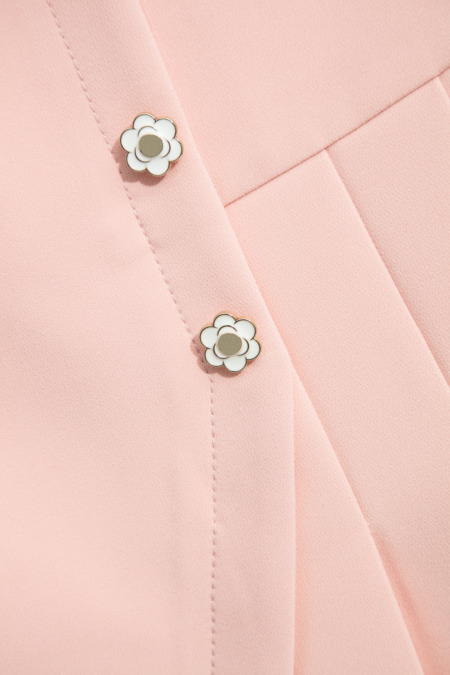 Pink Asymmetric Pleated SkirtPink Asymmetric Pleated Skirt,Mini skirts,Season (AW) Look