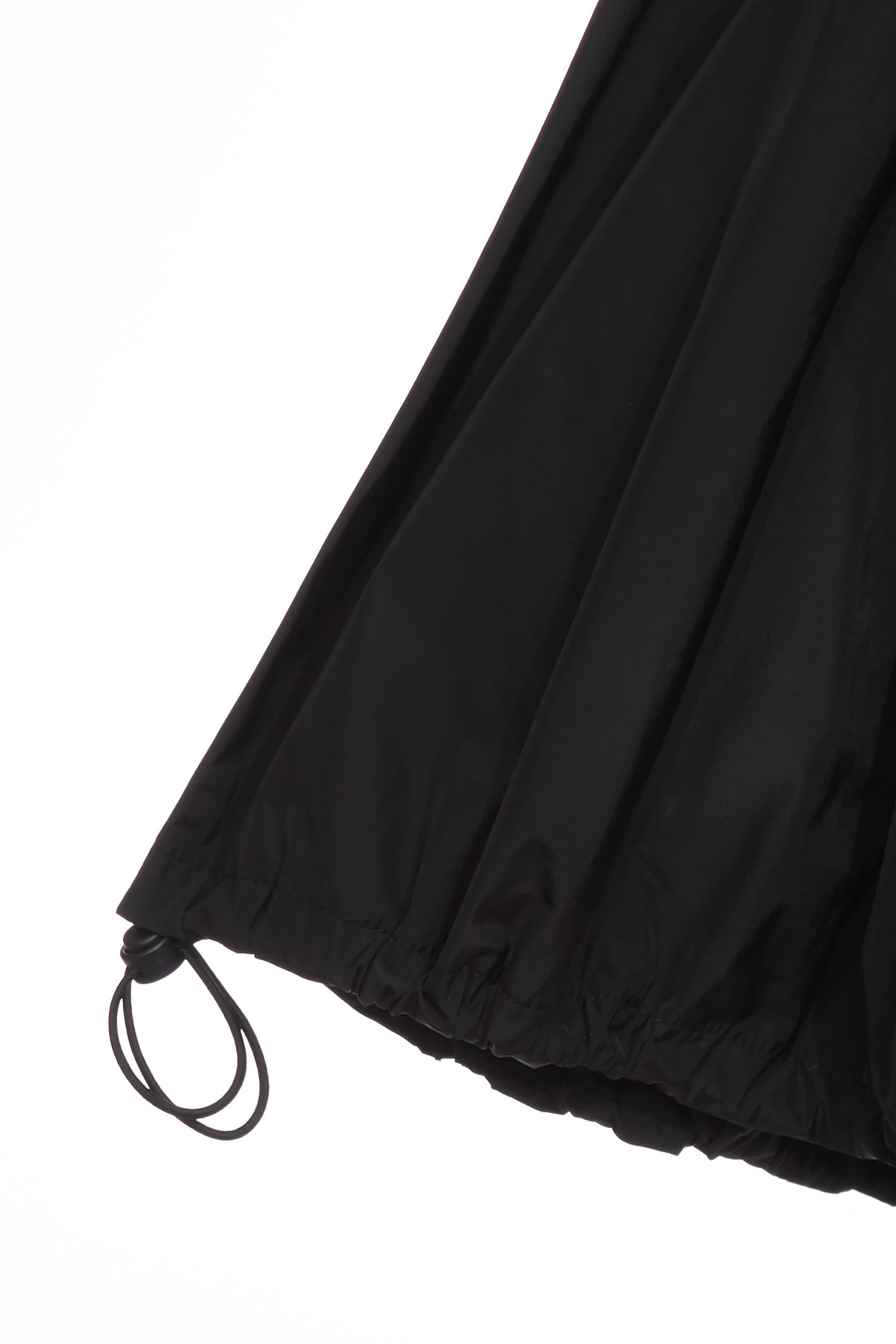 Wide Yoke Drawstring Detail SkirtWide Yoke Drawstring Detail Skirt,A-Line skirts,Office Looks,Trench coats