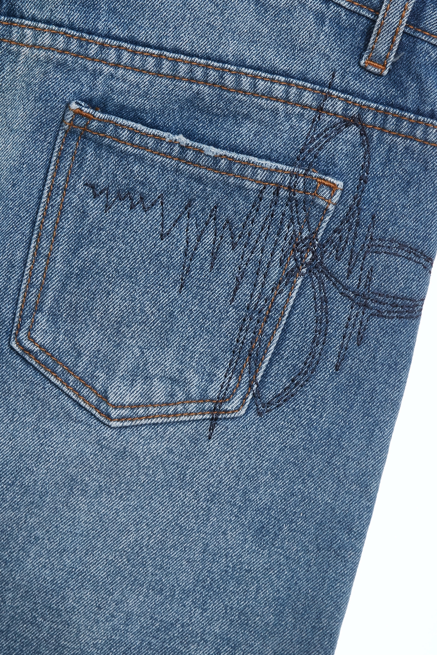 Distress Demin Short SkirtDistress Demin Short Skirt,Denim,Season (SS) Look,Denim,Denim mini skirts,Denim skirts,Mini skirts,Valentine,Embroidered,upperclass