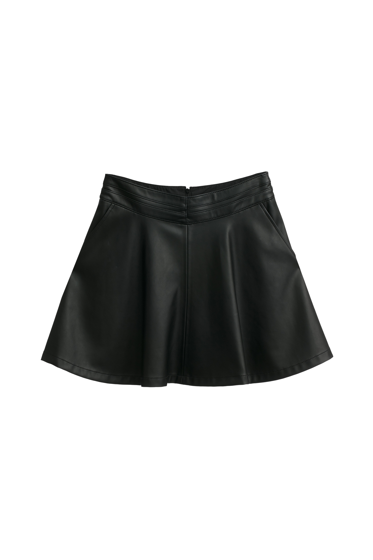 PU Circular SkirtPU Circular Skirt,Mini skirts,Shorts,Season (AW) Look